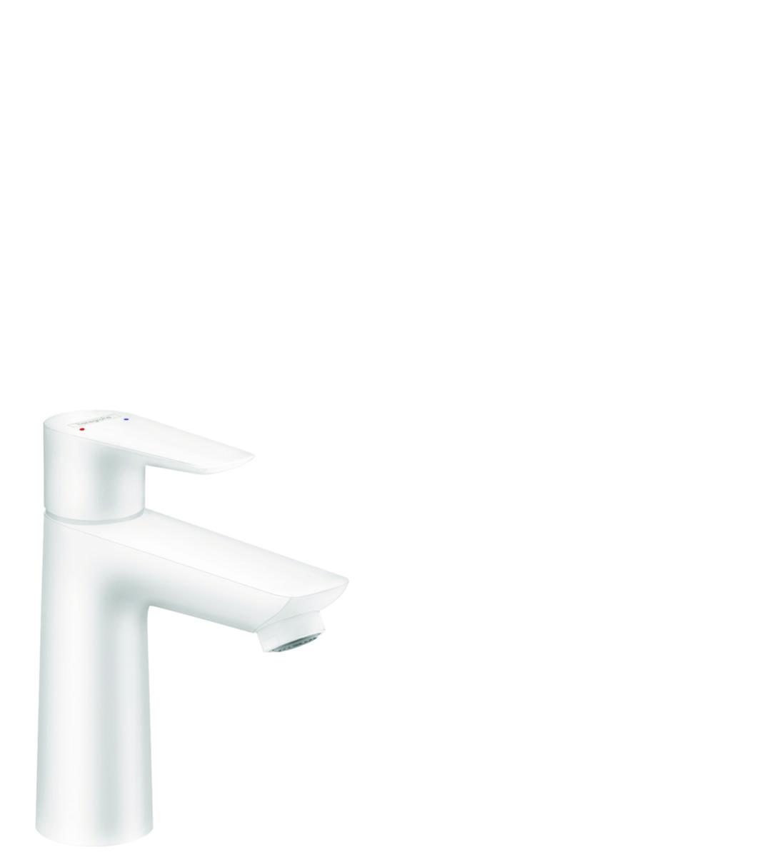 Hansgrohe Talis E 110 tvättställsblandare - HG TALIS E 110 TVÄTTSTÄLLSBL MATT VIT, U LYFTVENT 71712700