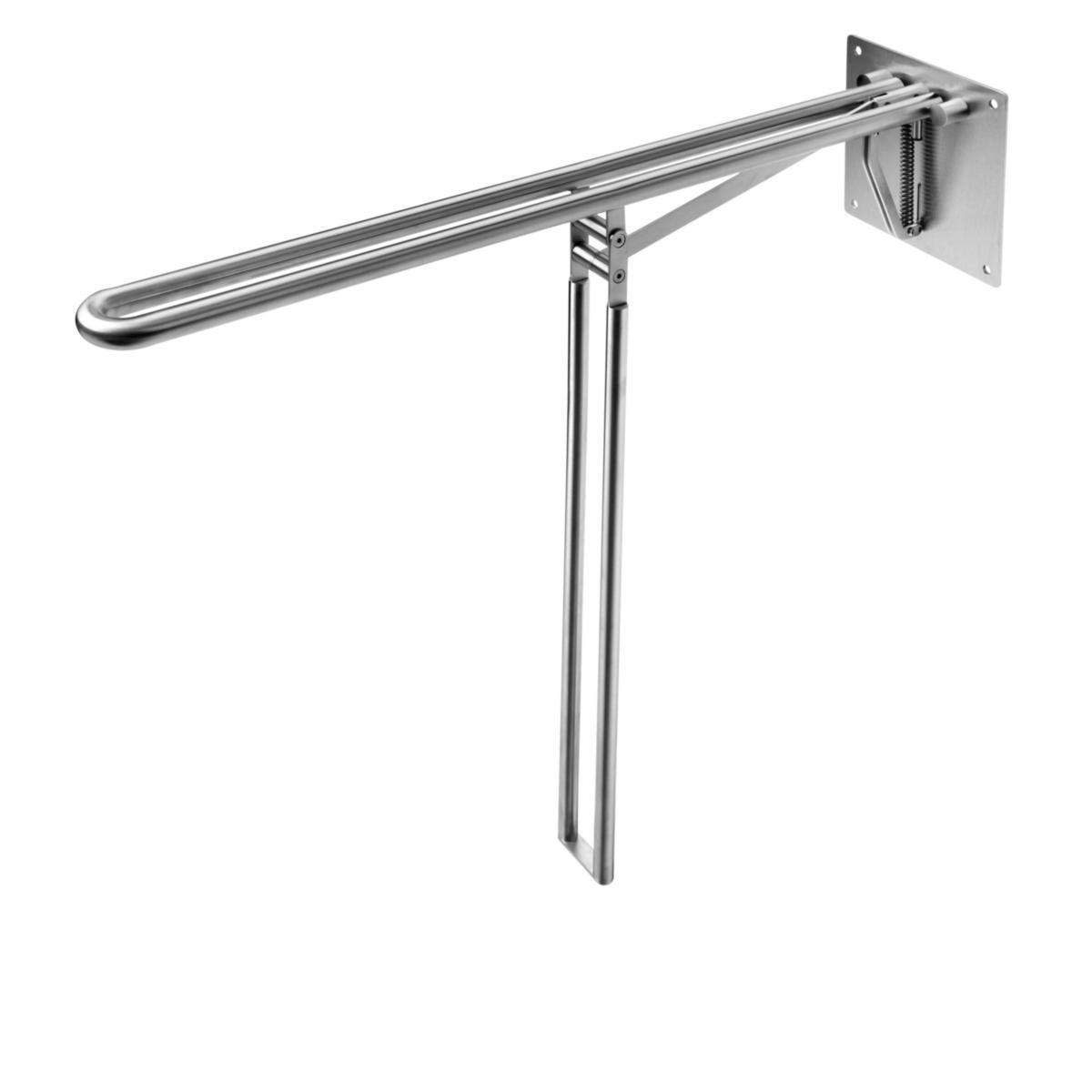 Armstöd D line med stödben - ARMSTÖD D LINE 200X850X850MM BORSTAD RFR STÅL