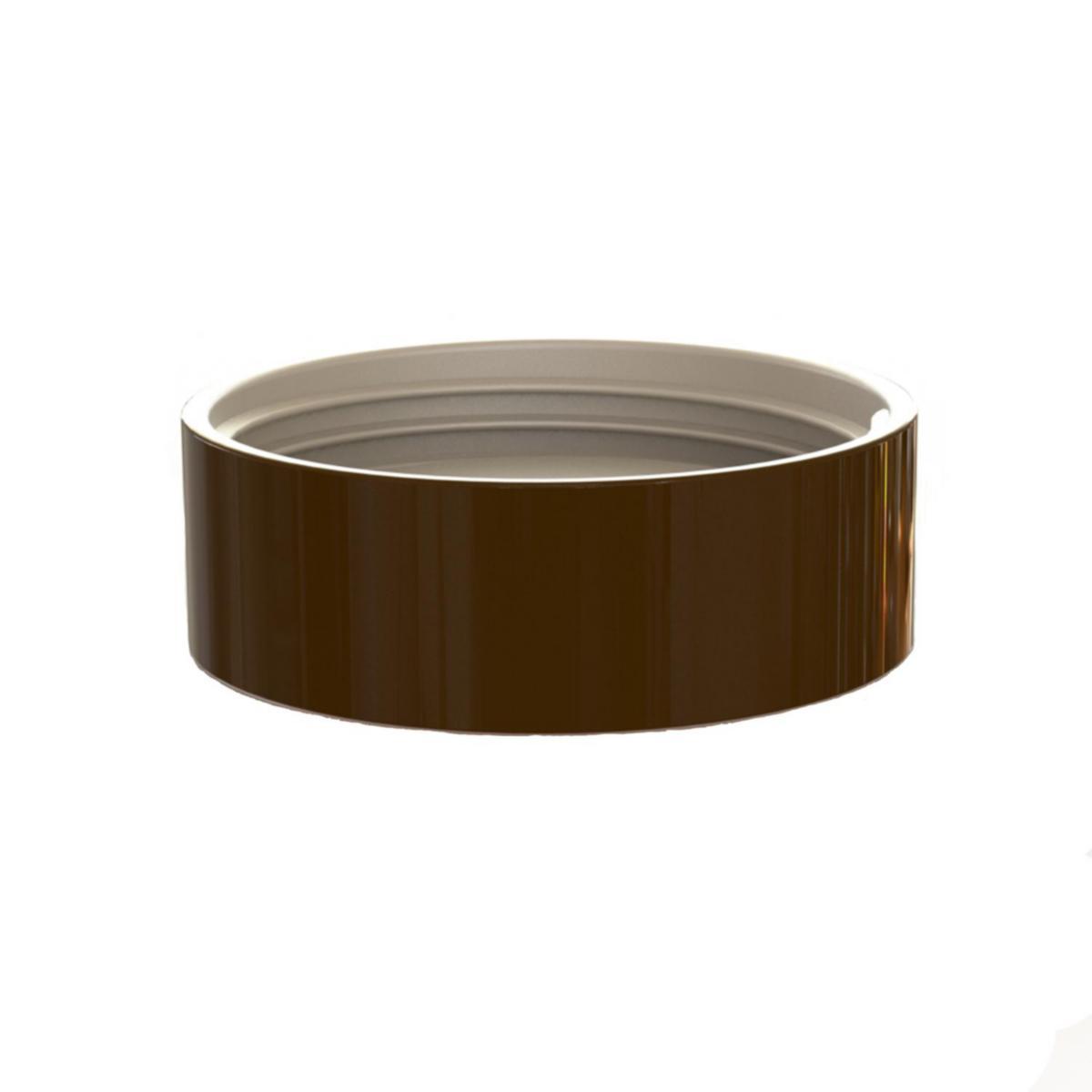 Sockel 123,5mm exklusive LED-modul - SOCKEL 123,5 BRUN RAK IP44 LED 51765/LED