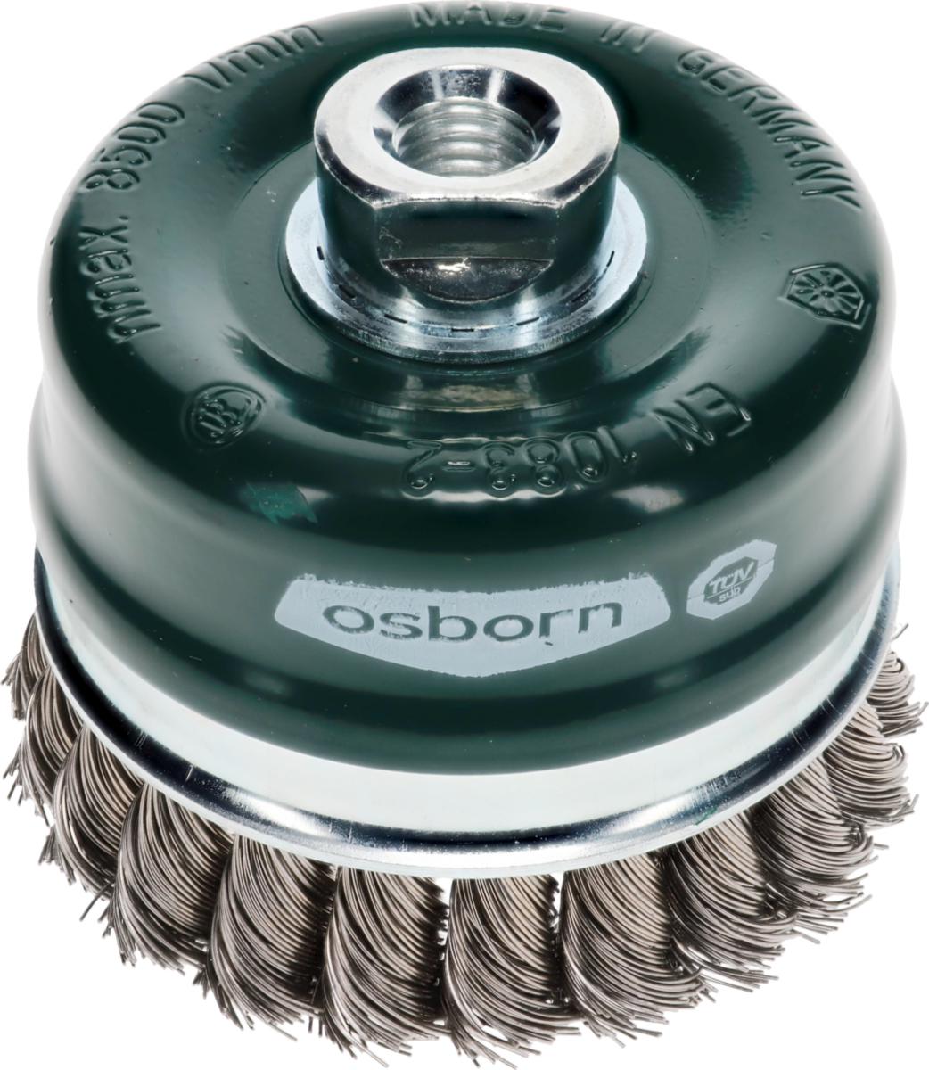 Axialborste Osborn Superior, Virad tråd med stödring - AXIALBORSTE M14 OSBORN D100/M14 0.35 ROSTFRI VIRAD