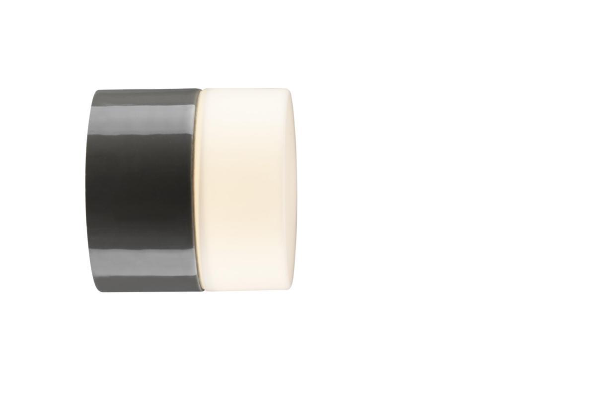 Takarmatur OPUS 100/100 inklusive LED-modul - ARM OPUS 100/100 GRÅ IP44 LED 8201/LED