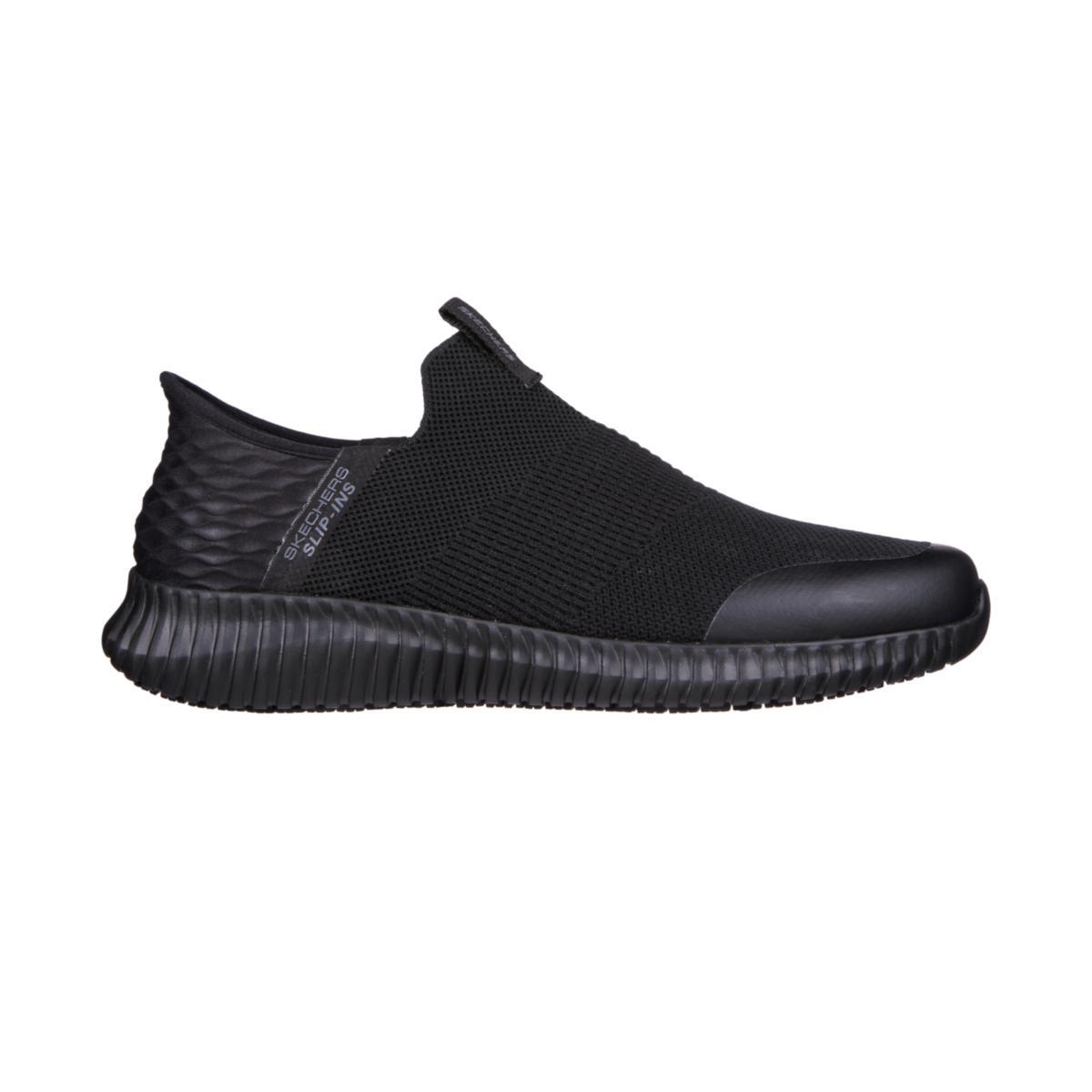 Yrkessko Skechers Cessnock Gwynedd Dam - YRKESSKO SKECHERS CESSNOCK DAM GWYNEDD SLIP IN SVART STL 40