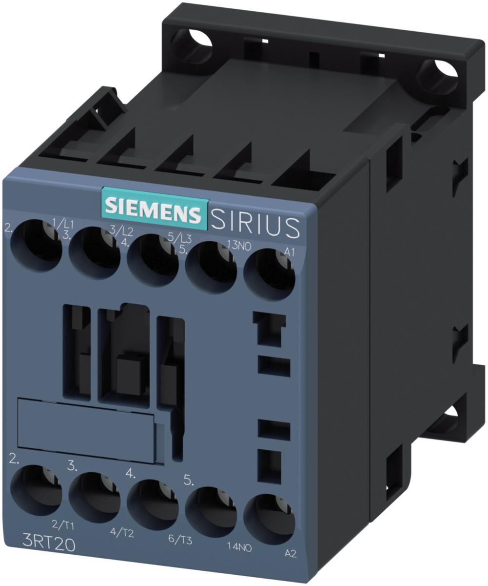 Contactor 3RT20 S00 3-7, 5 kW AC-coil - CONTACTOR,AC3:3KW 1NO AC230V 5 3RT2015-1AP01