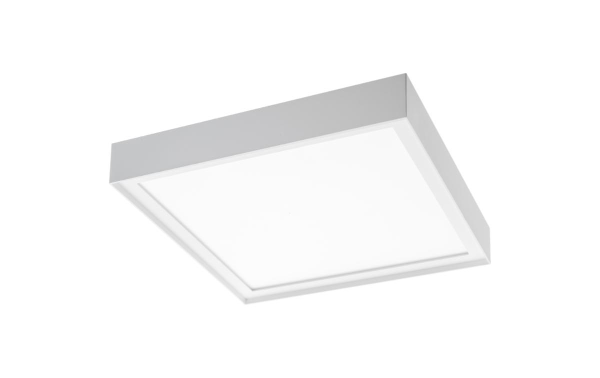 Takarmatur Disc Square - TAKARM 22W 2190LM 3K IP20 VIT DISC 285 SQ