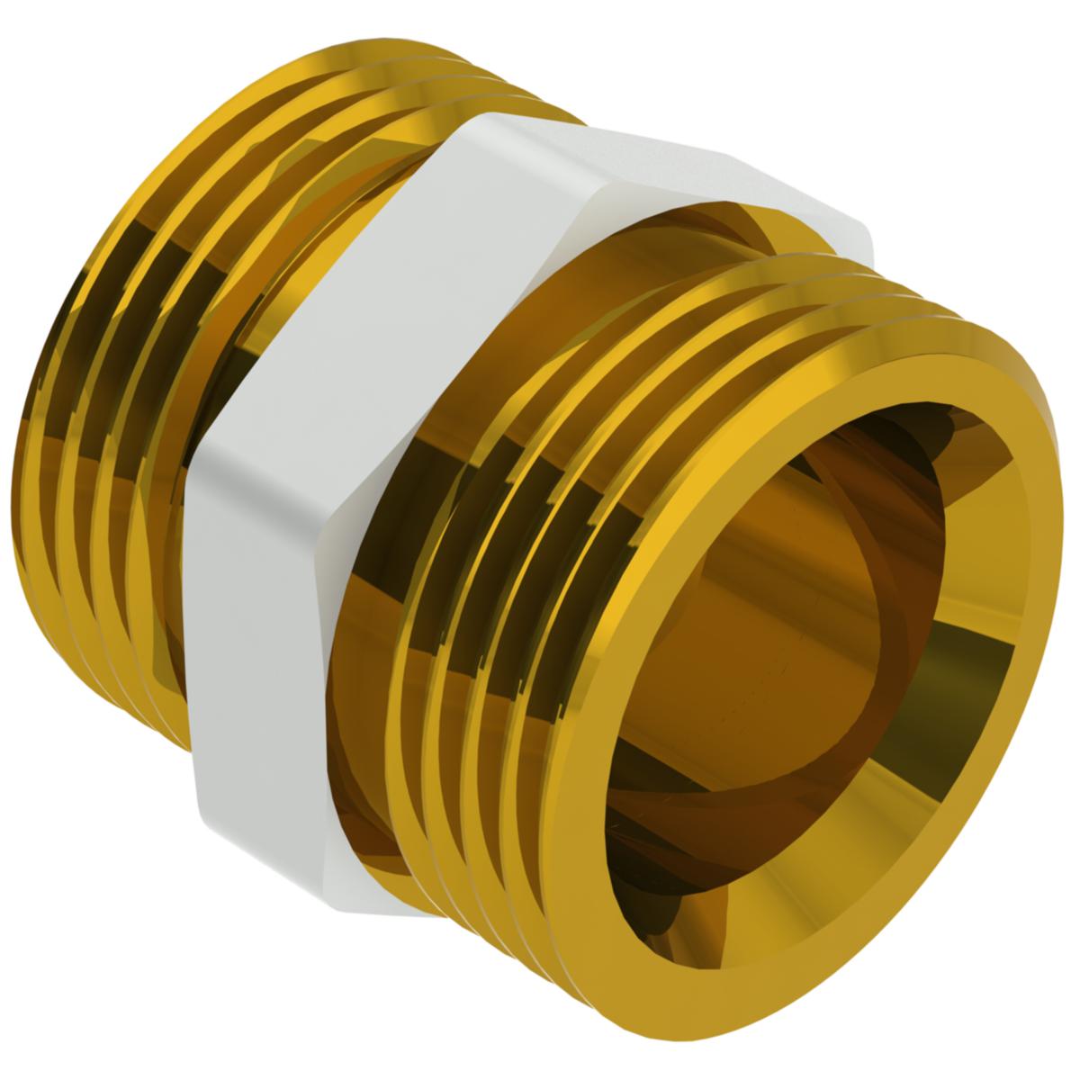 Straight nipple for splicing pipes, Purmo - Joint Nippel Straight G15