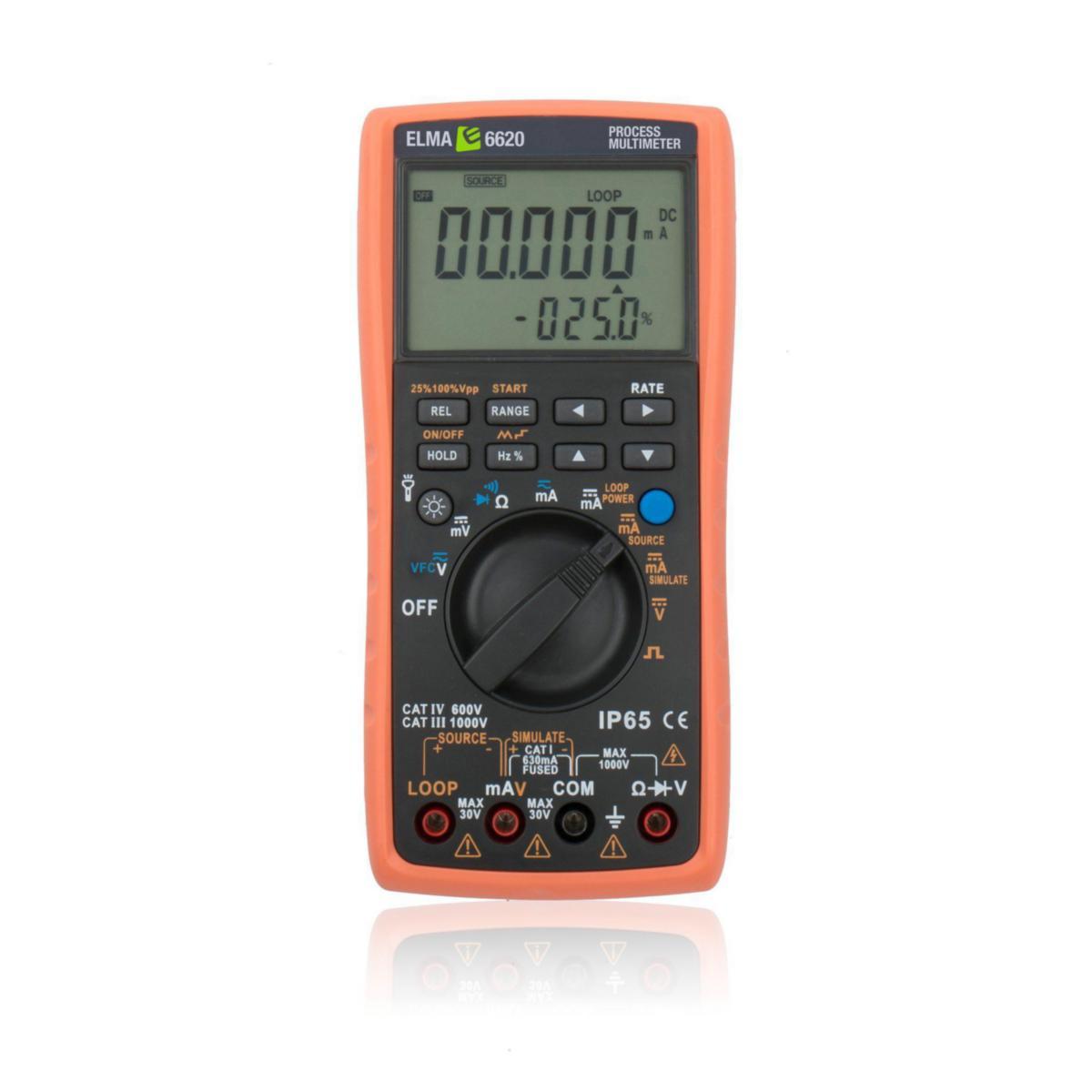 Processmultimeter Elma 6620 - PROCESSMULTIMETER ELMA 6620