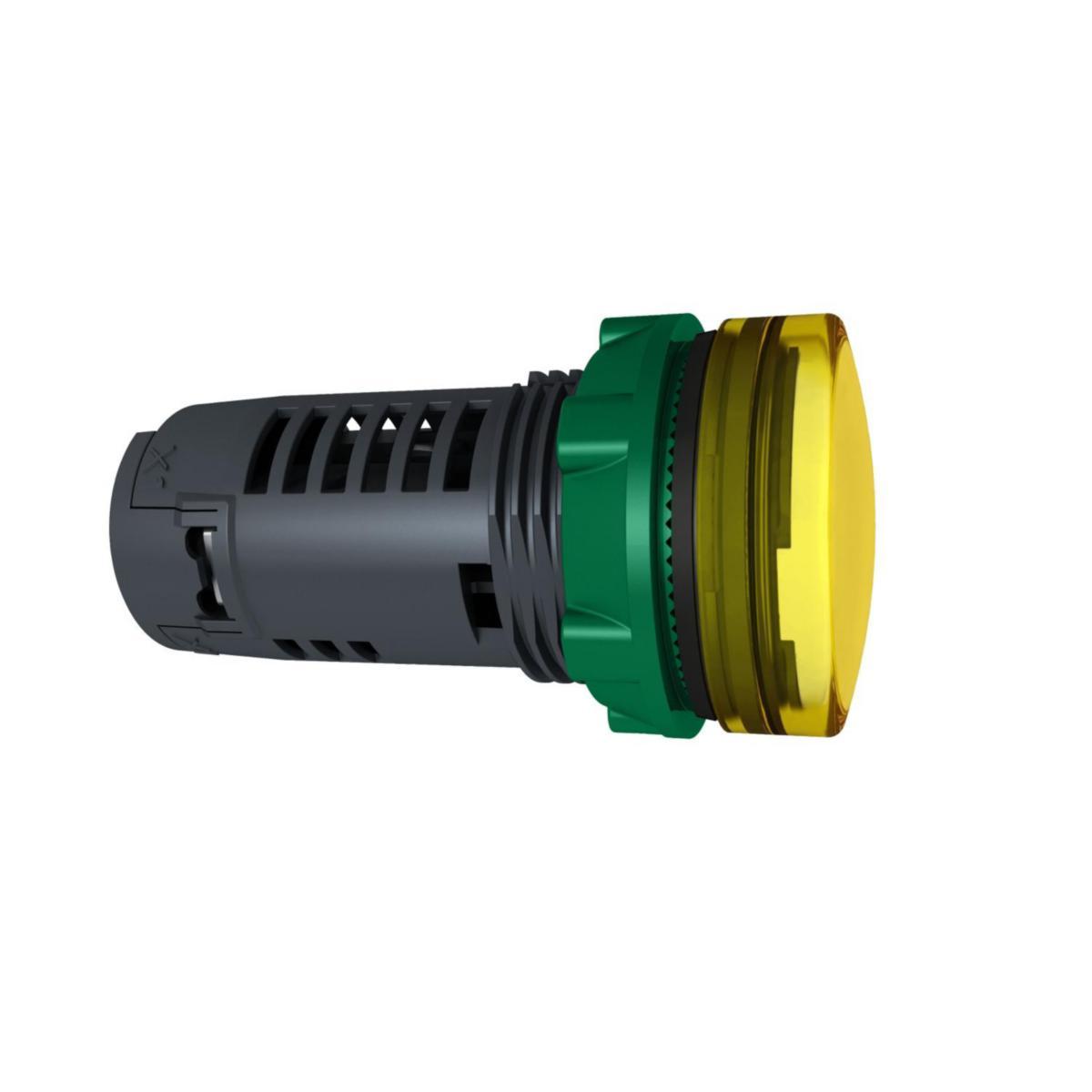 Signallampa XB5EV - SIGNALLAMPA 120V GUL XB5EVG8
