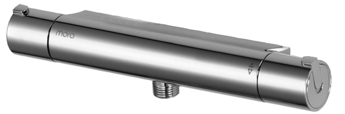 Duschblandare Mora REXX T5 - MORA REXX T5 DUSCHBLANDARE 150C/C UTL NED, KROM