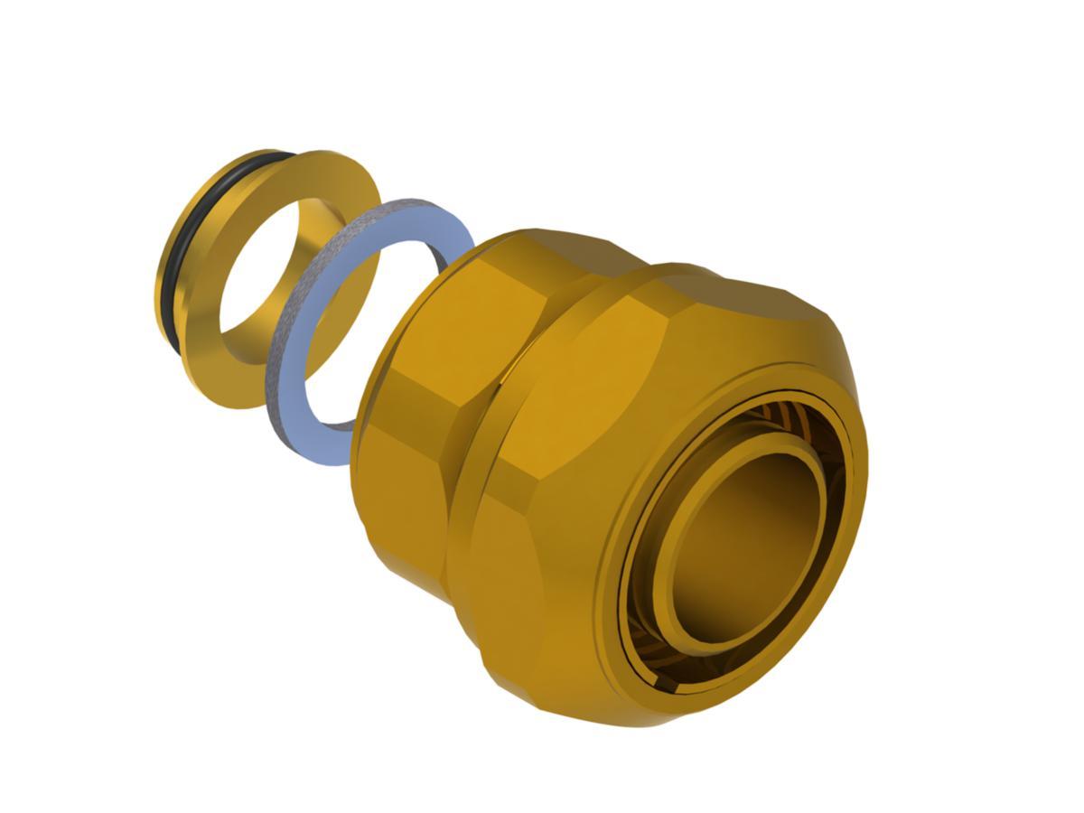 Klämringskoppling PEM, Purmo - KLÄMRINGSKOPPL PEM32XG25 KOPPLINGSPAKET, PURMO