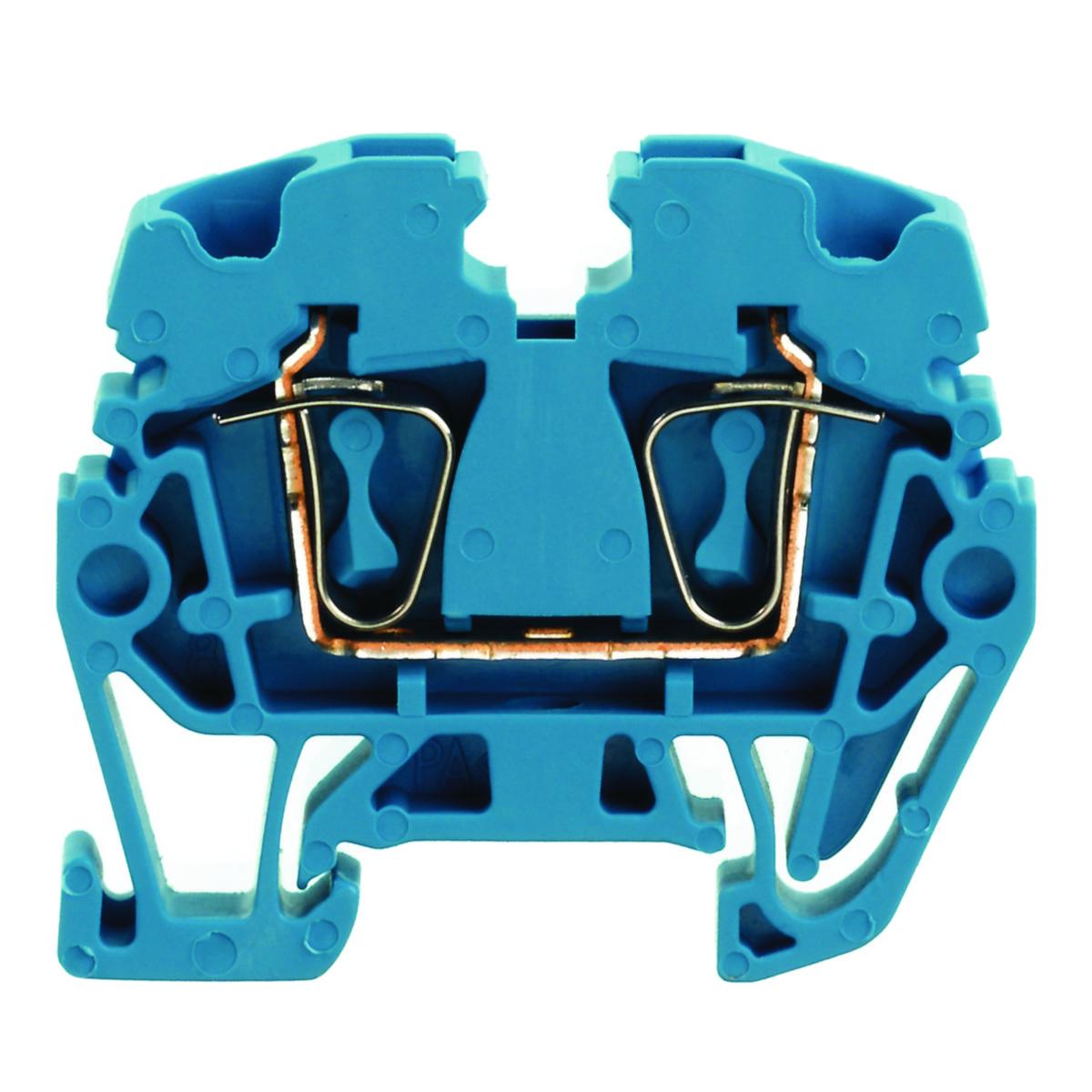 Genomgångsklämma ZDUA - PLINT ZDUA 2,5-2 BLÅ