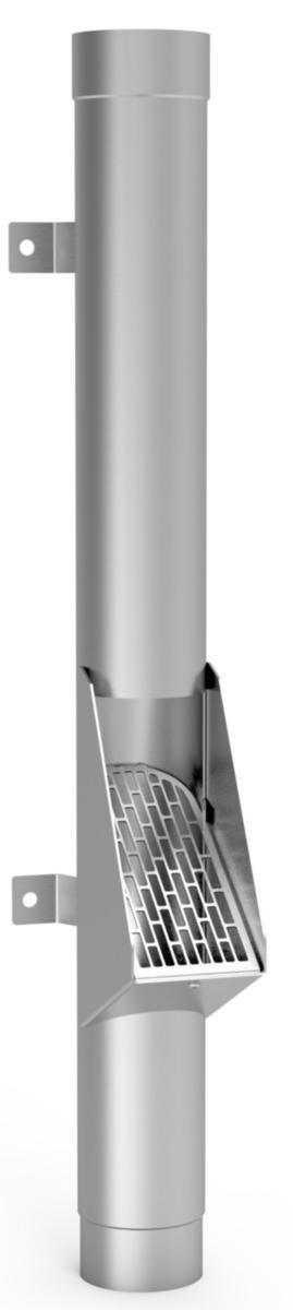 Vandalrör med lövsil - VANDALRÖR L=975MM VFZ LÖVIS MED LÖVSIL