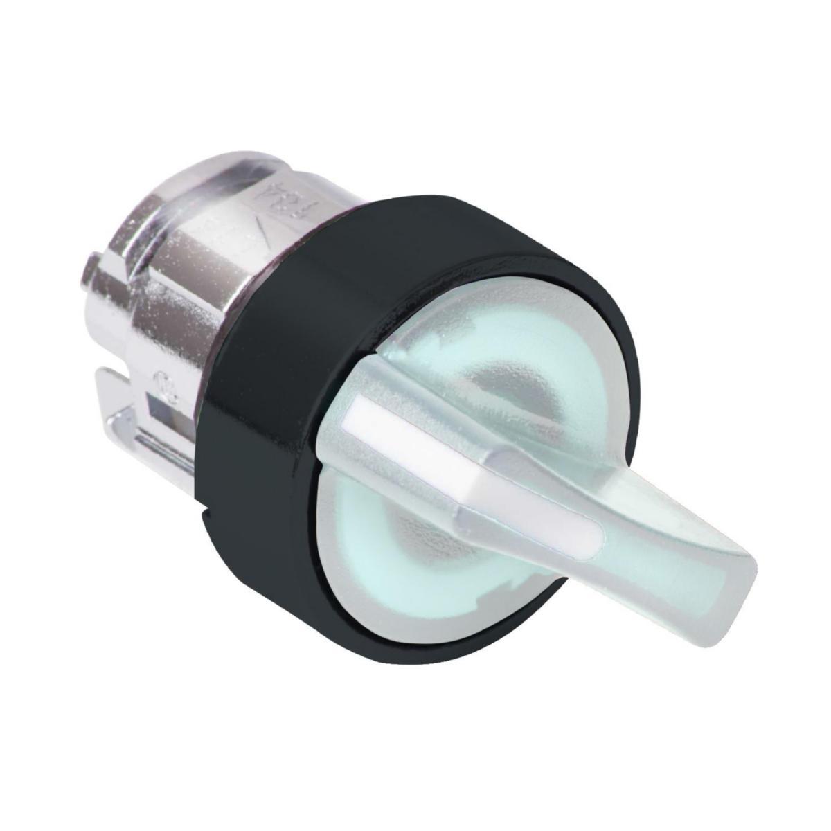 Lampvred med inbyggd LED ZB5AK - KORT 3-LÄGESVRED FAST VIT LAMPVRED ZB5AK1313