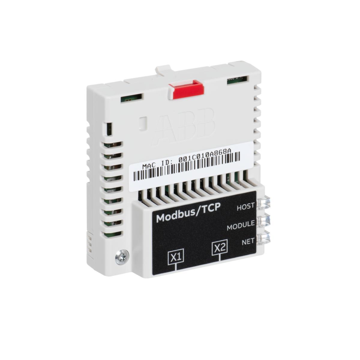 Fältbussadapter ACS - FÄLTBUSSADAPT 2PORT MODBUS/TCP FMBT-21