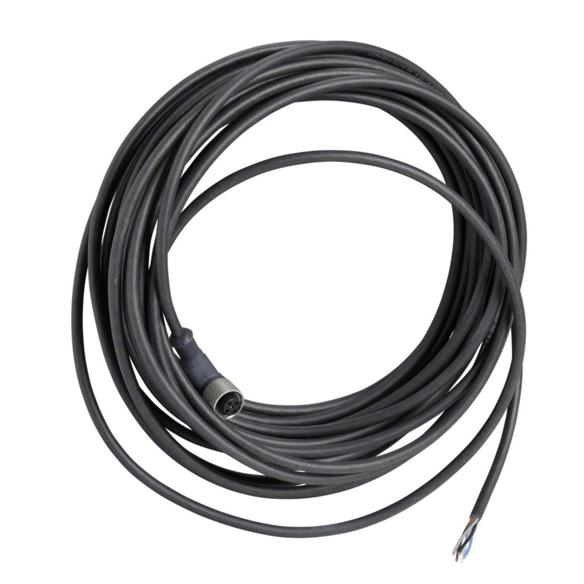 Kabel och kontaktdon PUR XZCP - KABEL M12 PUR HONA 5-POL 10M XZCP12V12L10