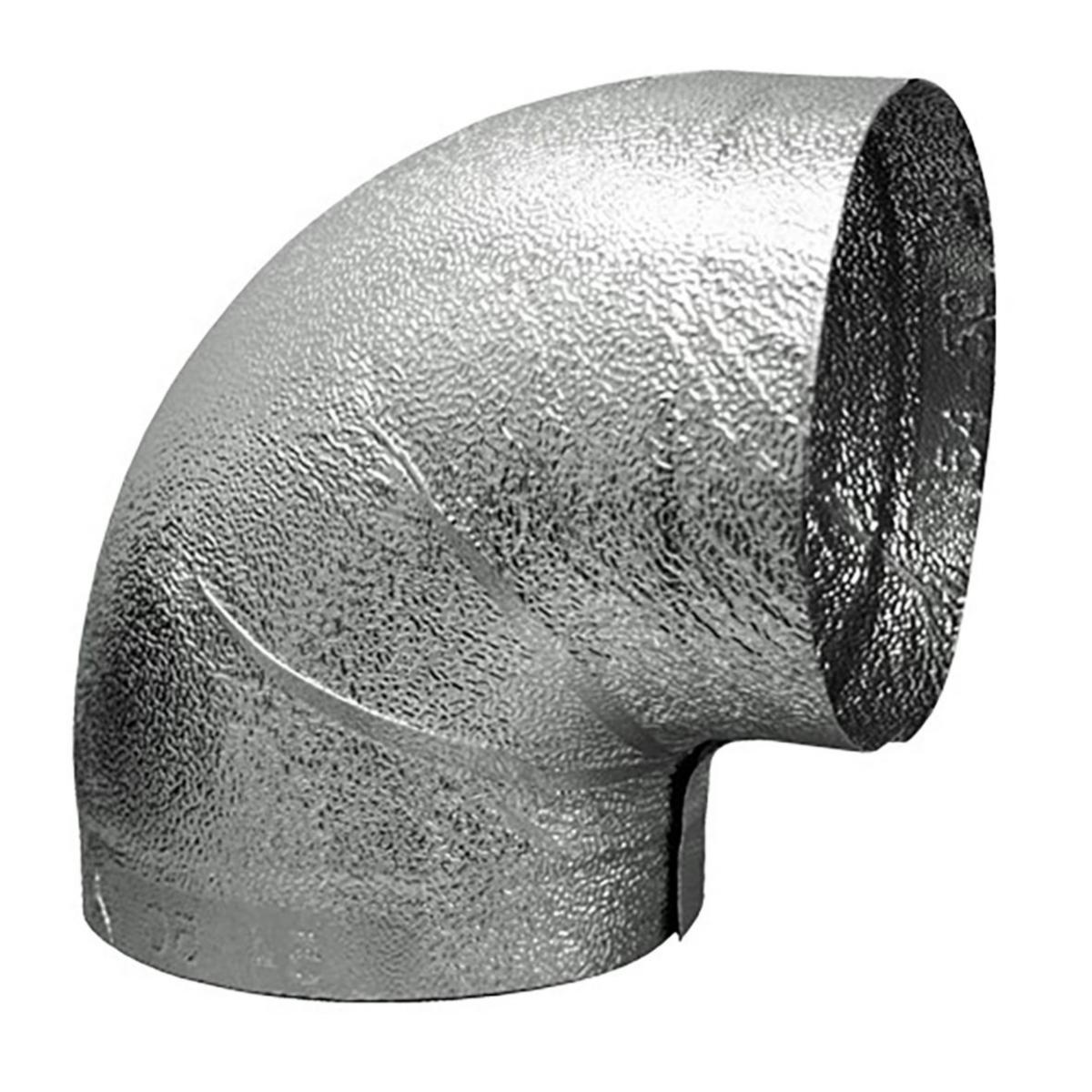 Aluminiumböj Ekamat 90° isolertjocklek 50mm - EKAMAT BÖJ 90GR 128 MM 28-50 SEBALD