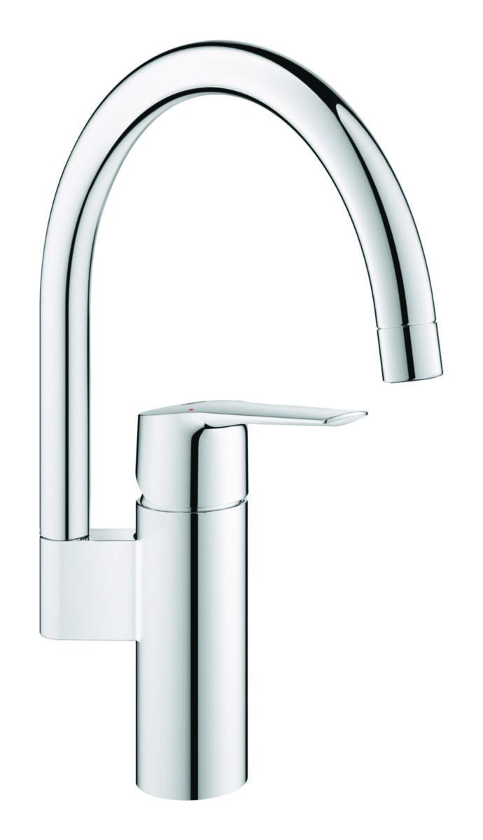Köksblandare Smart, Grohe - GROHE KÖKSBLANDARE SMART HÖG C-PIP, KROM