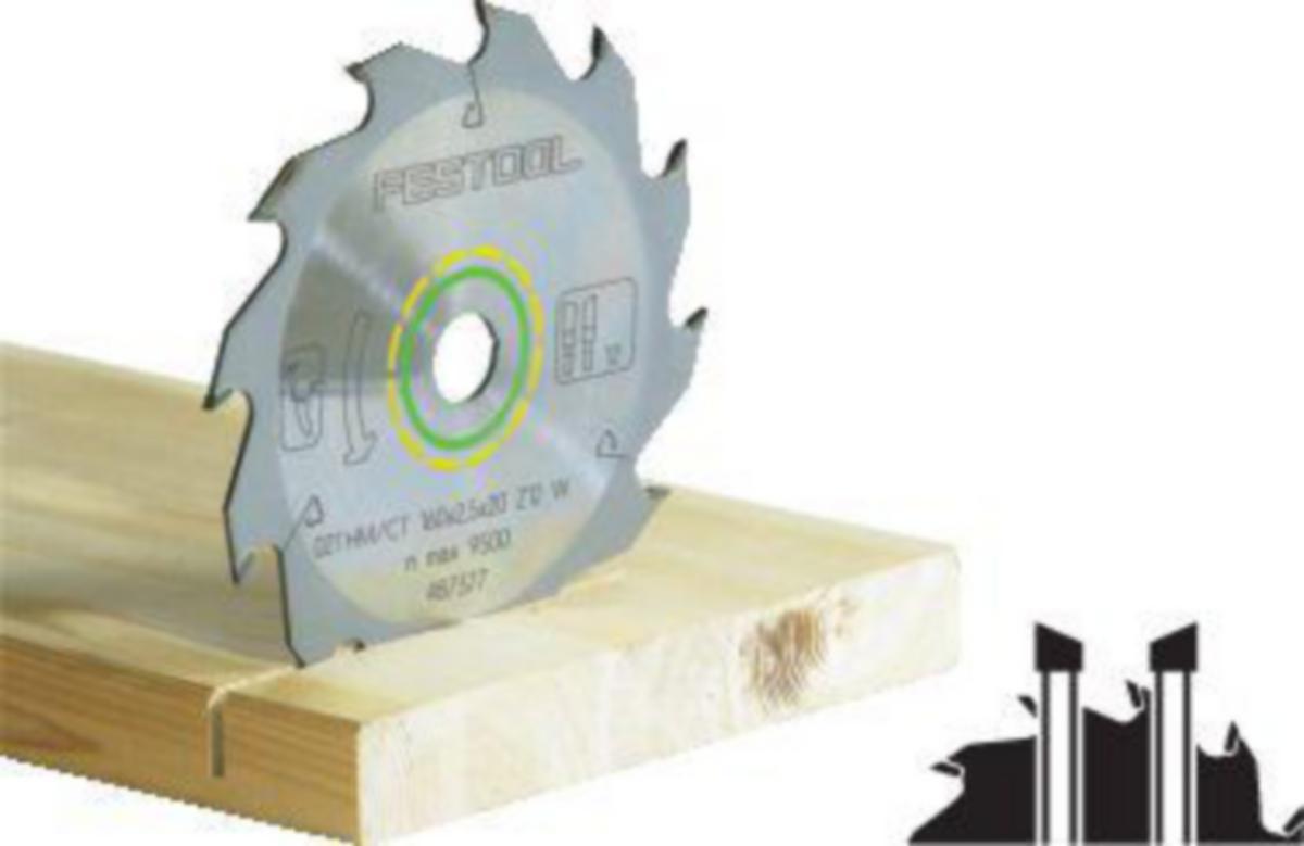 Sågklinga Festool - SÅGKLINGA FESTOOL TRÄ. SPÅNSK. 160X2.2X20 W18. TS/TSC 55