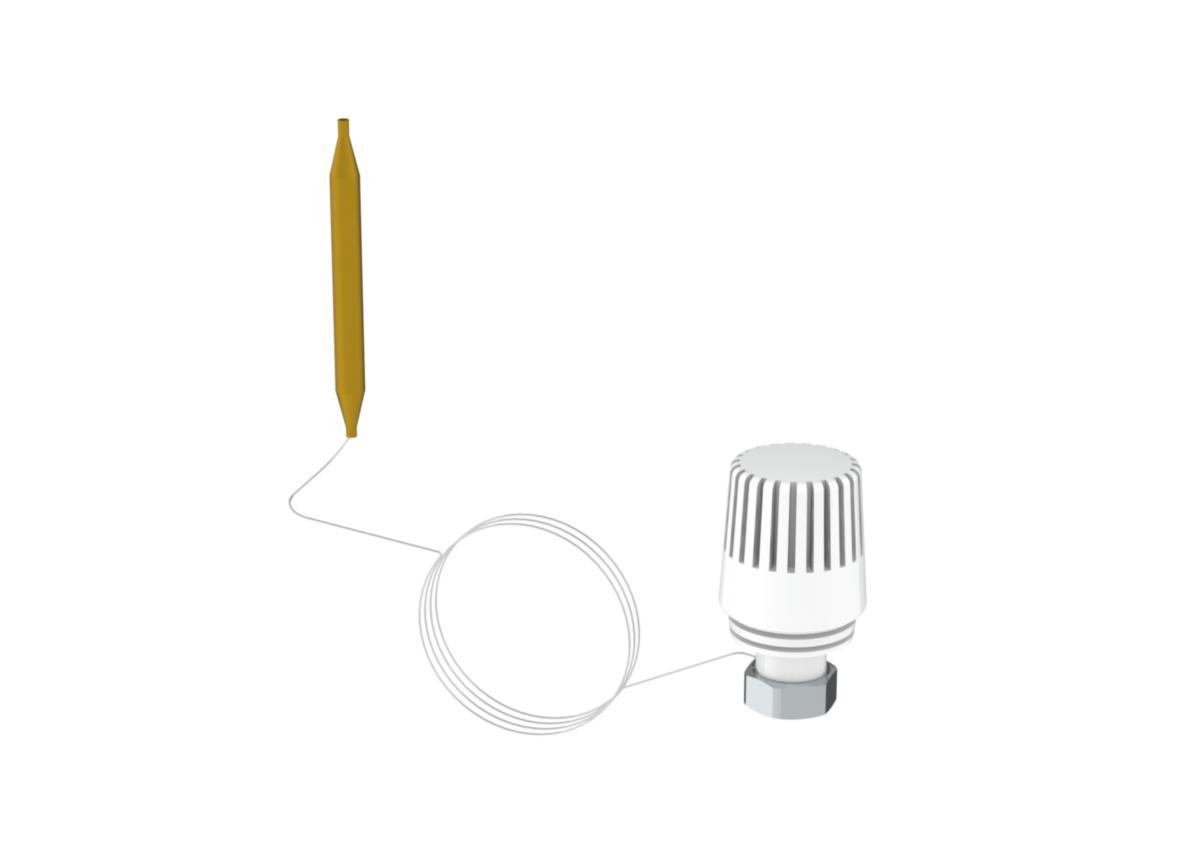 Självverkande termostat, Purmo - SJÄLVVERKANDE TERMOSTAT M30X1,5, 20-70°C, PURMO