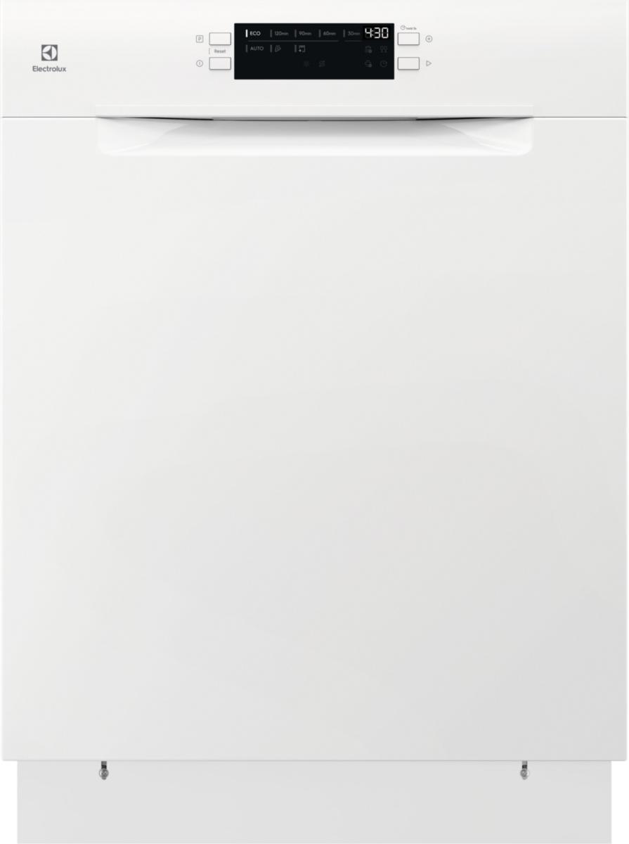 Diskmaskin, underbyggd, 60 cm, AirDry - DISKMASKIN 60 CM UNDERBYGGD VIT E52UC100SW ELECTROLUX