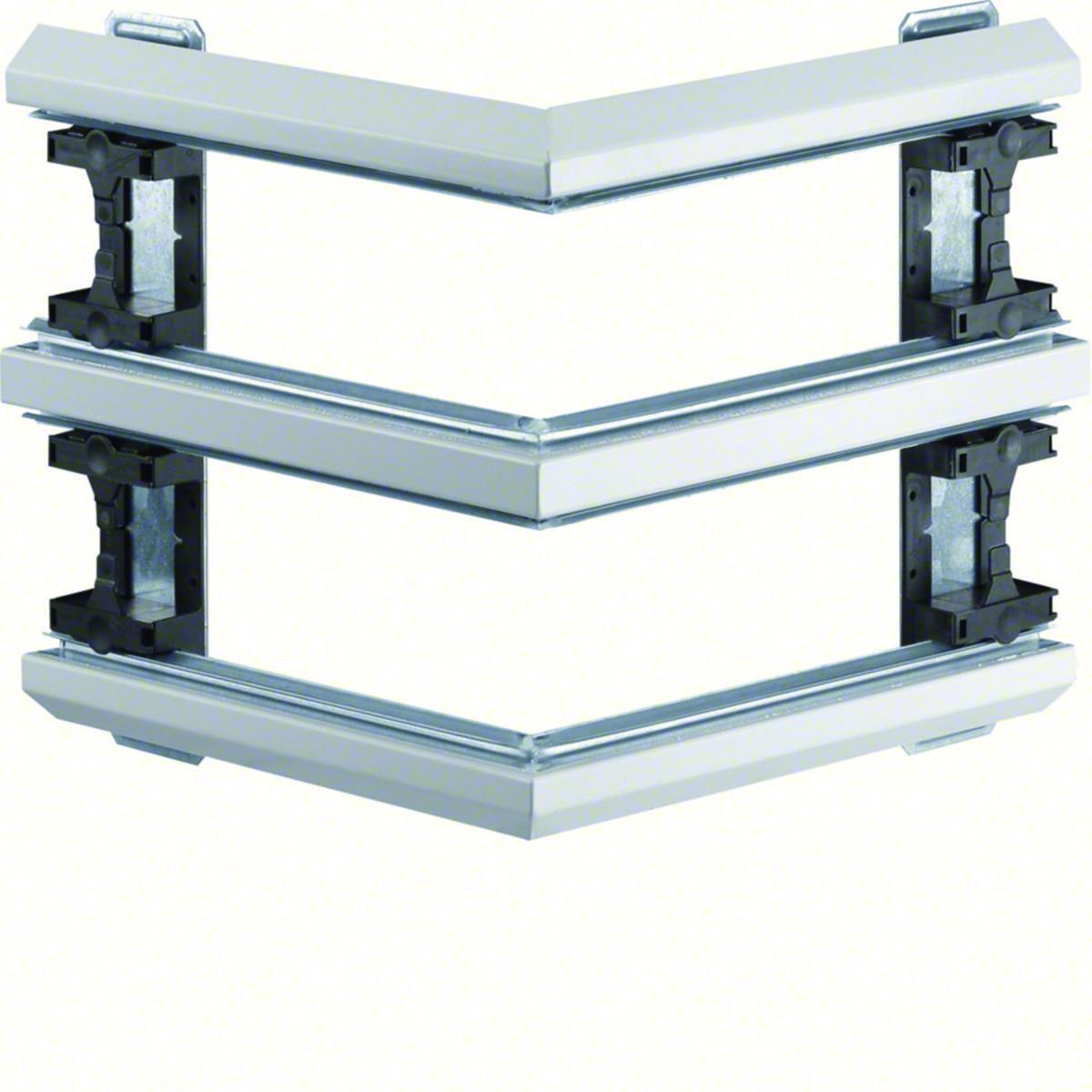 Ytterhörn BKIS för enkelgips 2-fackskanal - YTTERHÖRN BKIS 12.5MM D VIT BKIS121303D9016