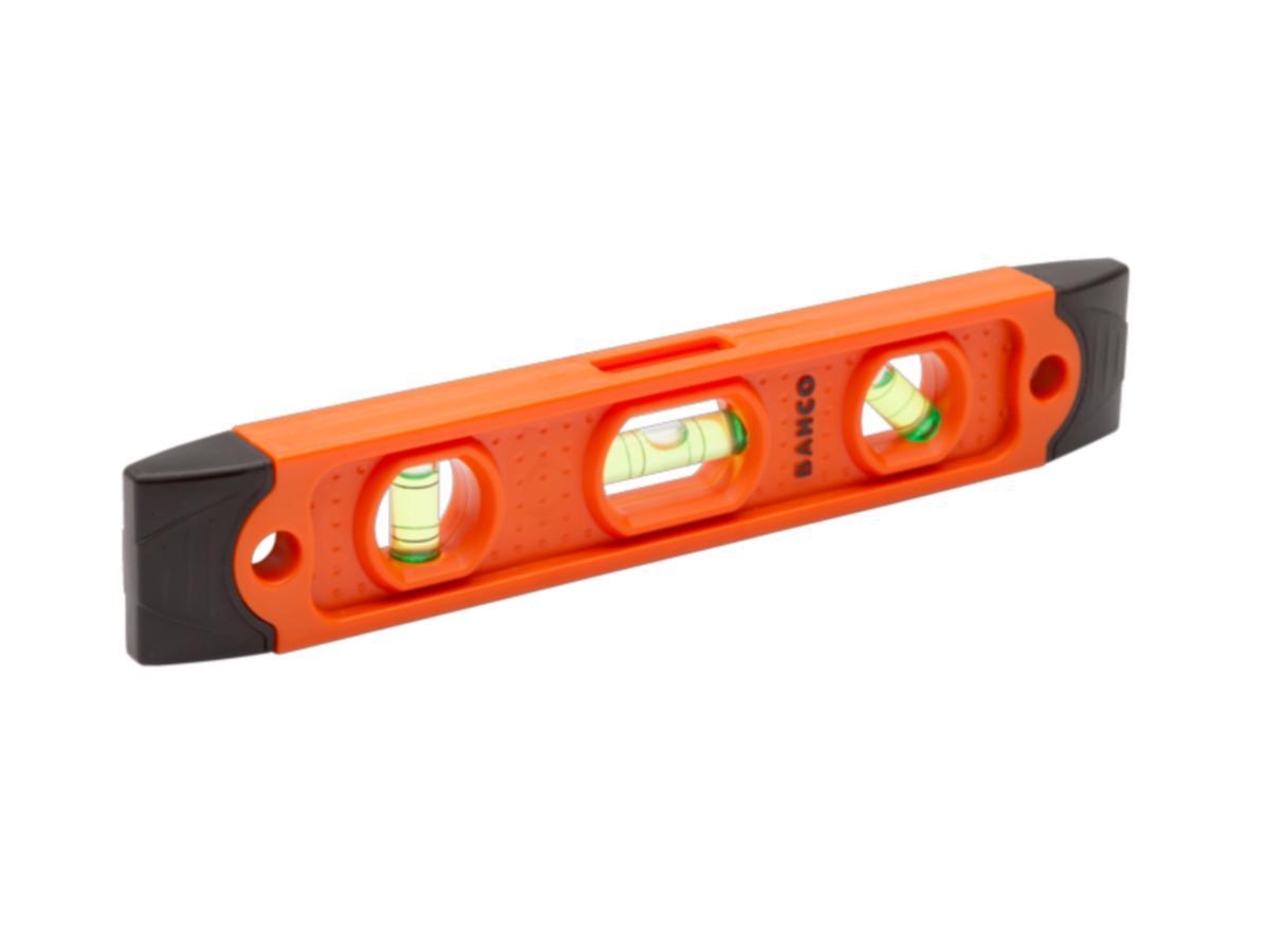 Torpedo water pass Bahco 406T-225 - TORP SPIRIT LEVEL MAGNET BAHCO 406T-225 PLASTIC 225MM