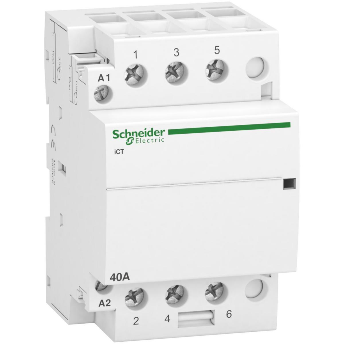 Kontaktor iCT norm - KONT ICT 40A 3P 240V 3SL A9C20843