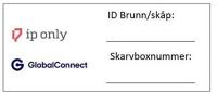 IP-Only dekaler och skyltar