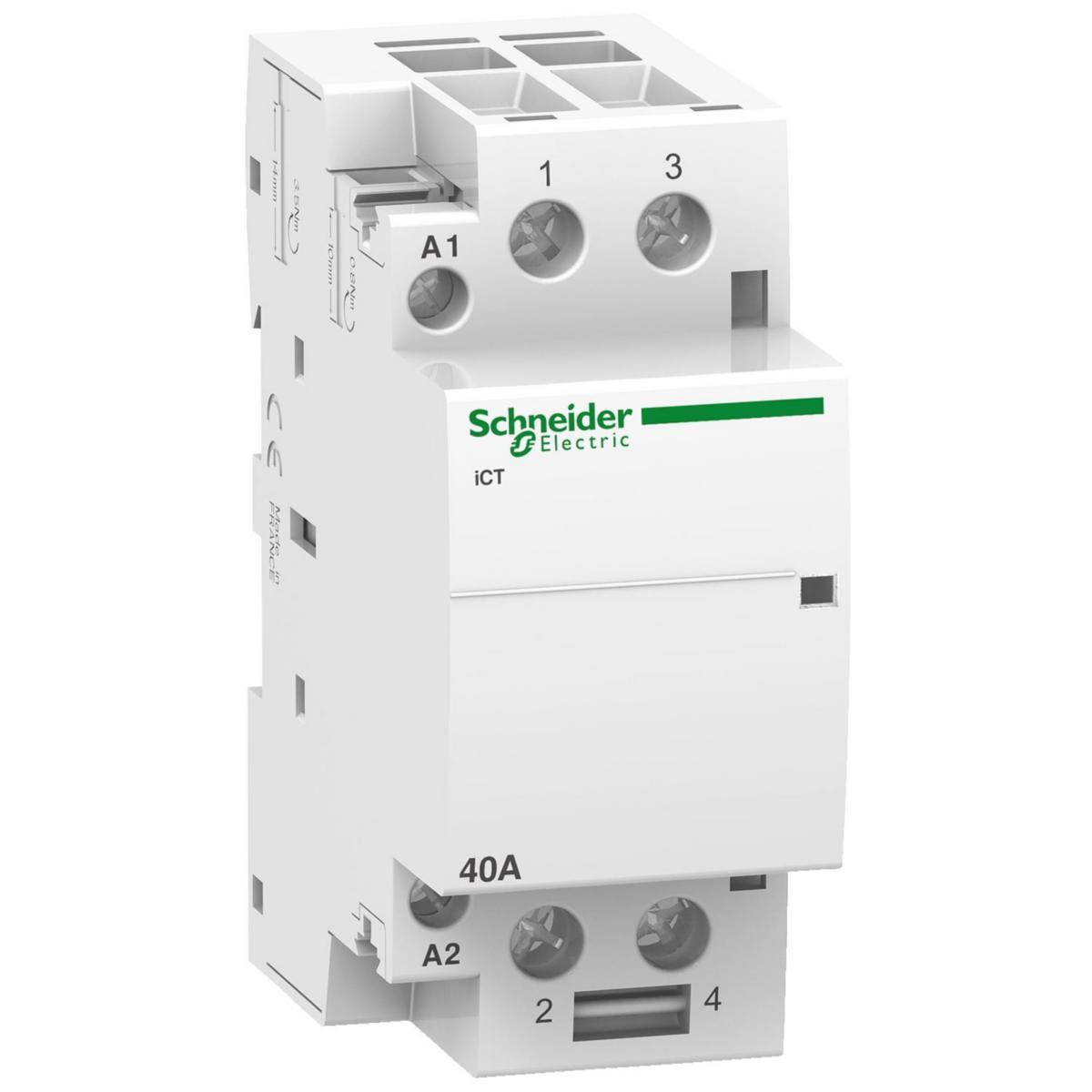 Kontaktor iCT norm - KONT ICT 40A 2P 240V 2SL