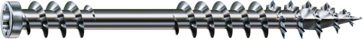 Trallskruv med cylindriskt huvud C4 SPAX - TRALLSKRUV SPAX UTVÄNDIG C4 4.5X80 T20 200/FP