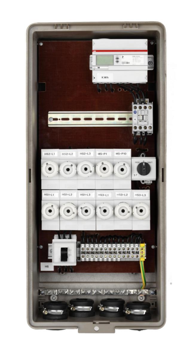 Belysningsskåp 1810 - BELYSNINGSSKÅP 181065 6 UTG