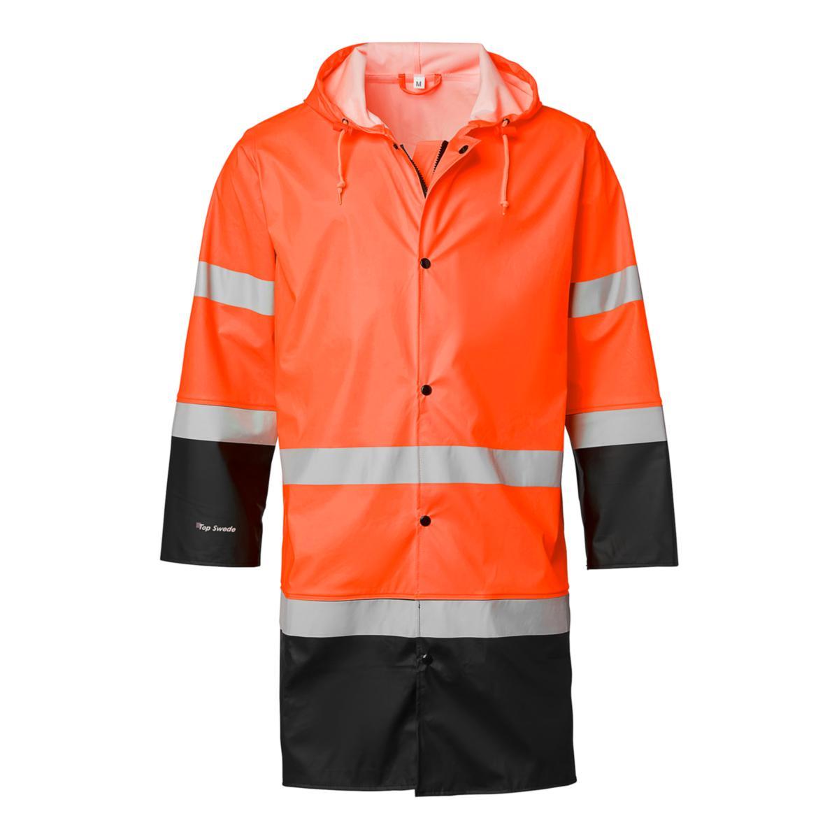 Regnrock Top Swede 181 - REGNROCK TOPSWEDE 181 VARSEL ORANGE/SVART XXL