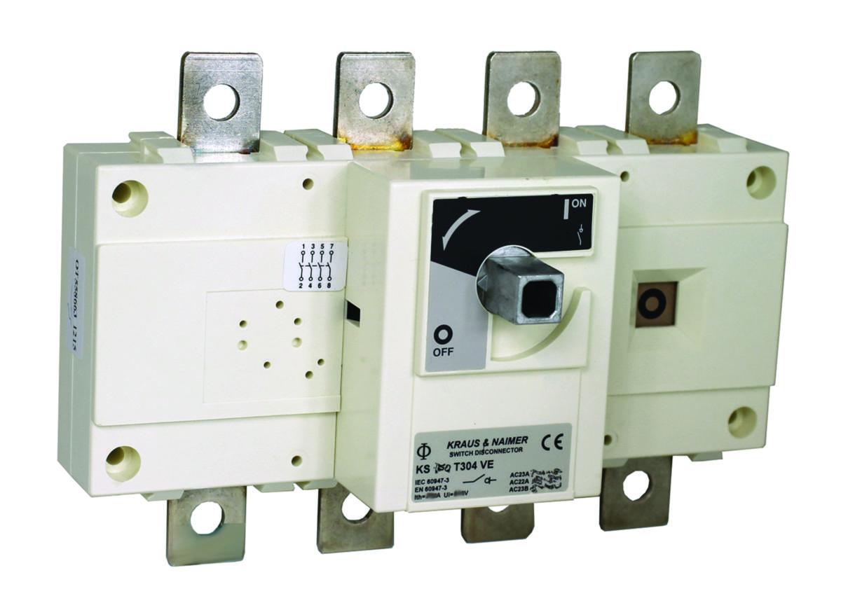 Lastfrånskiljare KS bottenmontage 4-polig - LASTFRÅNSKILJ BOTTENM 4-P 125A SE2.4.KS125.T304.VE