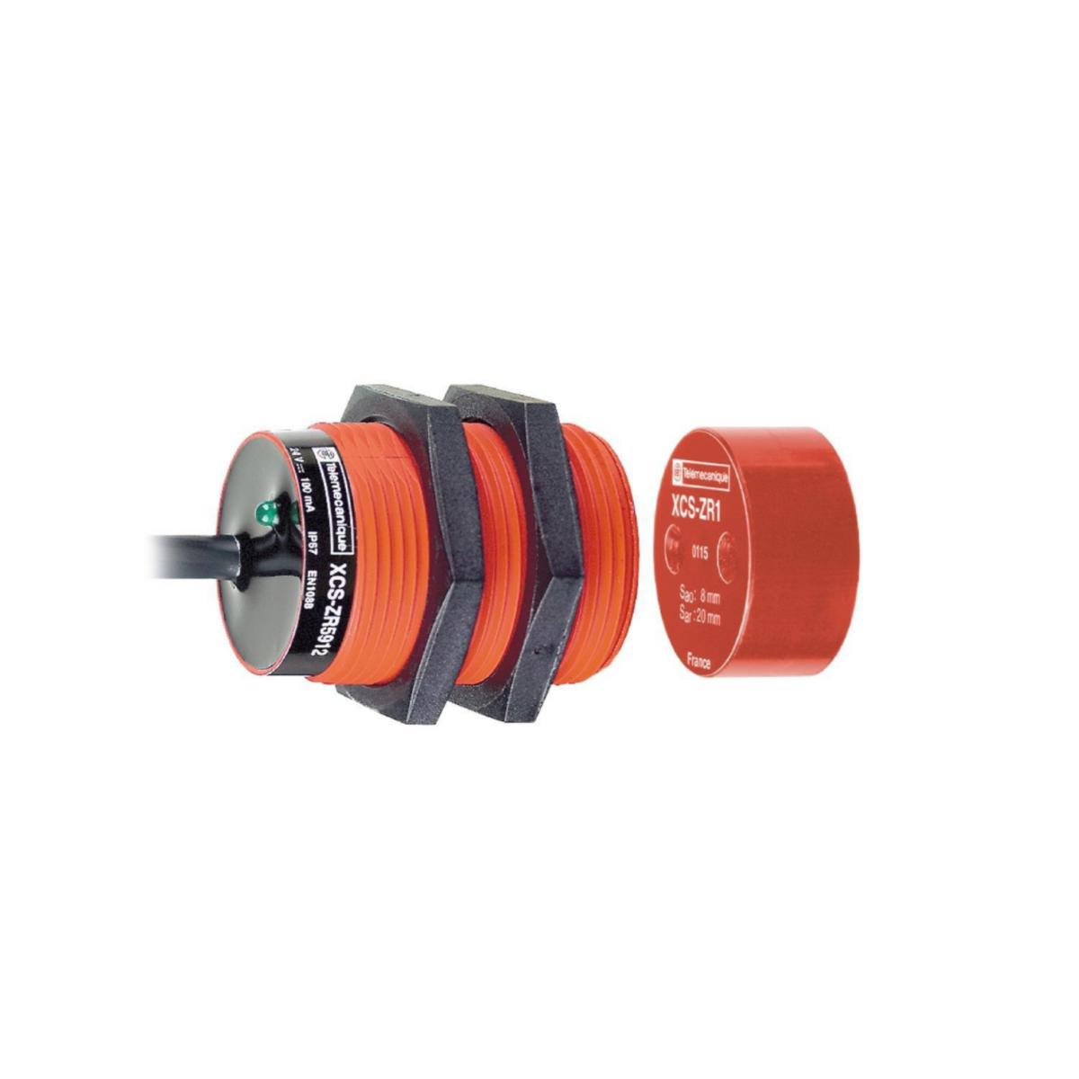 Magnetbrytare XCS kodad - MAGNETBRYT NO+NC LED XCSDMR5912