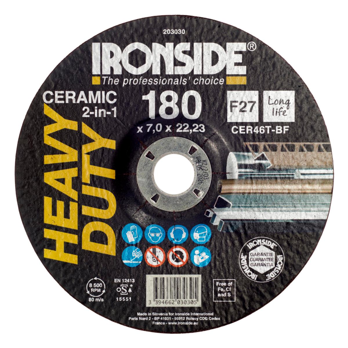 Navrondell Ironside Keramisk F27 - NAVRONDELL IRONSIDE 180X7X22 KERAMISK F27 203030