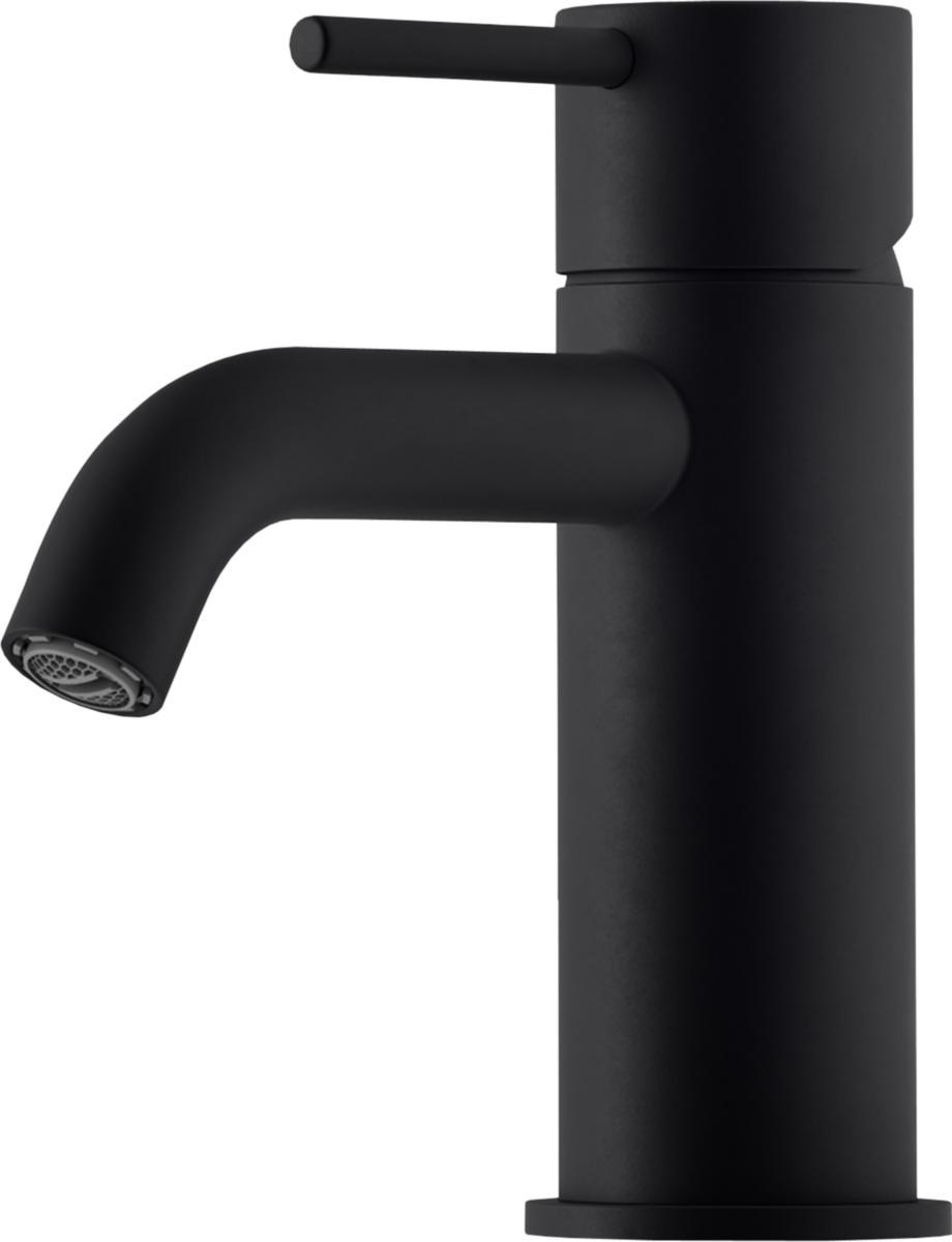 Tvättställsblandare INXX II soft small Leed, Mora - MORA INXX II TV.BL SOFT SMALL,MATTSVART, 3,0L/M, LE/BR