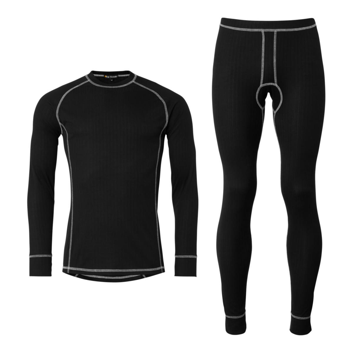 Underställ Top Swede 9935 - UNDERSTÄLL TOPSWEDE 9935 SVART RUND HALS STL 5XL