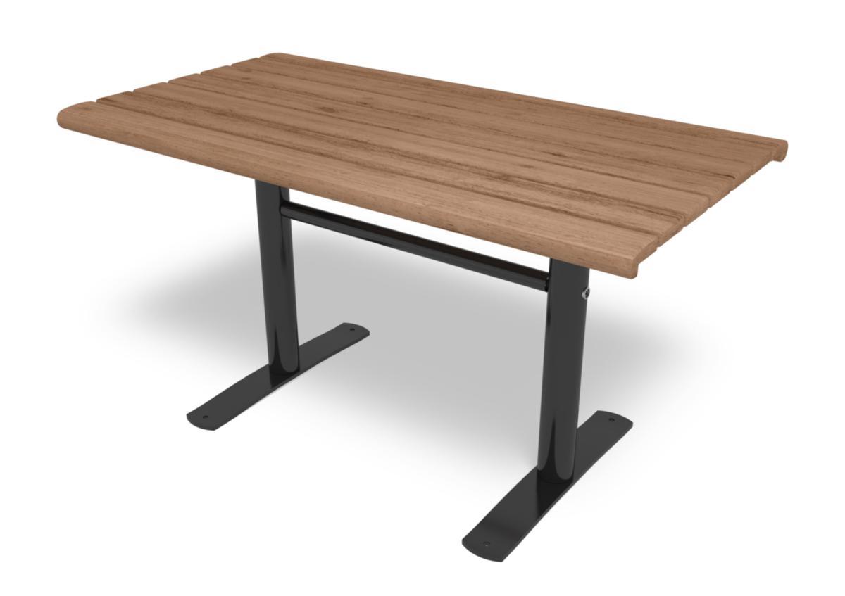 Bord Sofiero 1300x700 mm - BORD SOFIERO FURU/SVART 1300X700 MM FRISTÅENDE