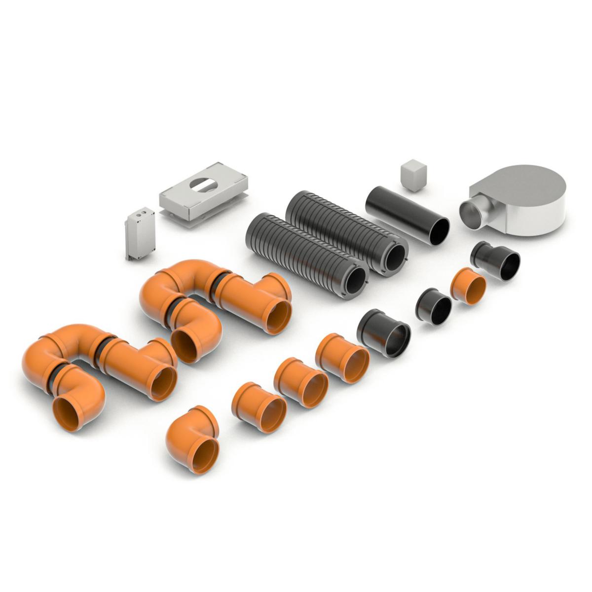 INDRAIN Biobed 5 accessory box, FANN - ACCESSORY BOX FOR BIOBED