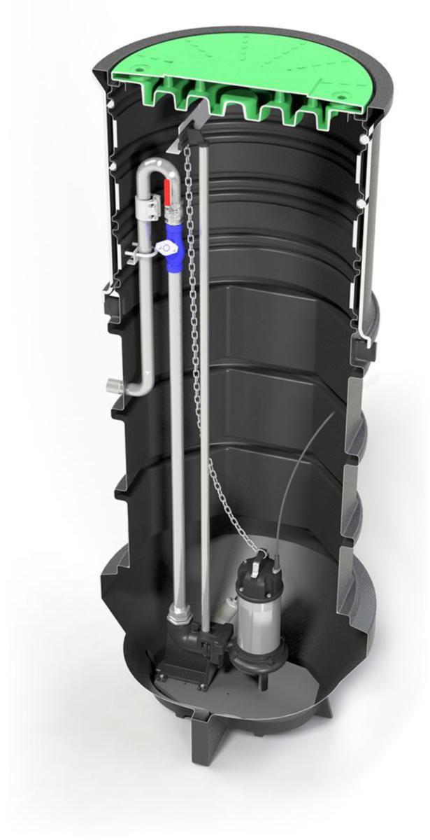 Pumpstation Kompus PS900-1, Baga - PUMPSTAT KOMPUS PS900-1 GD3A BAGA