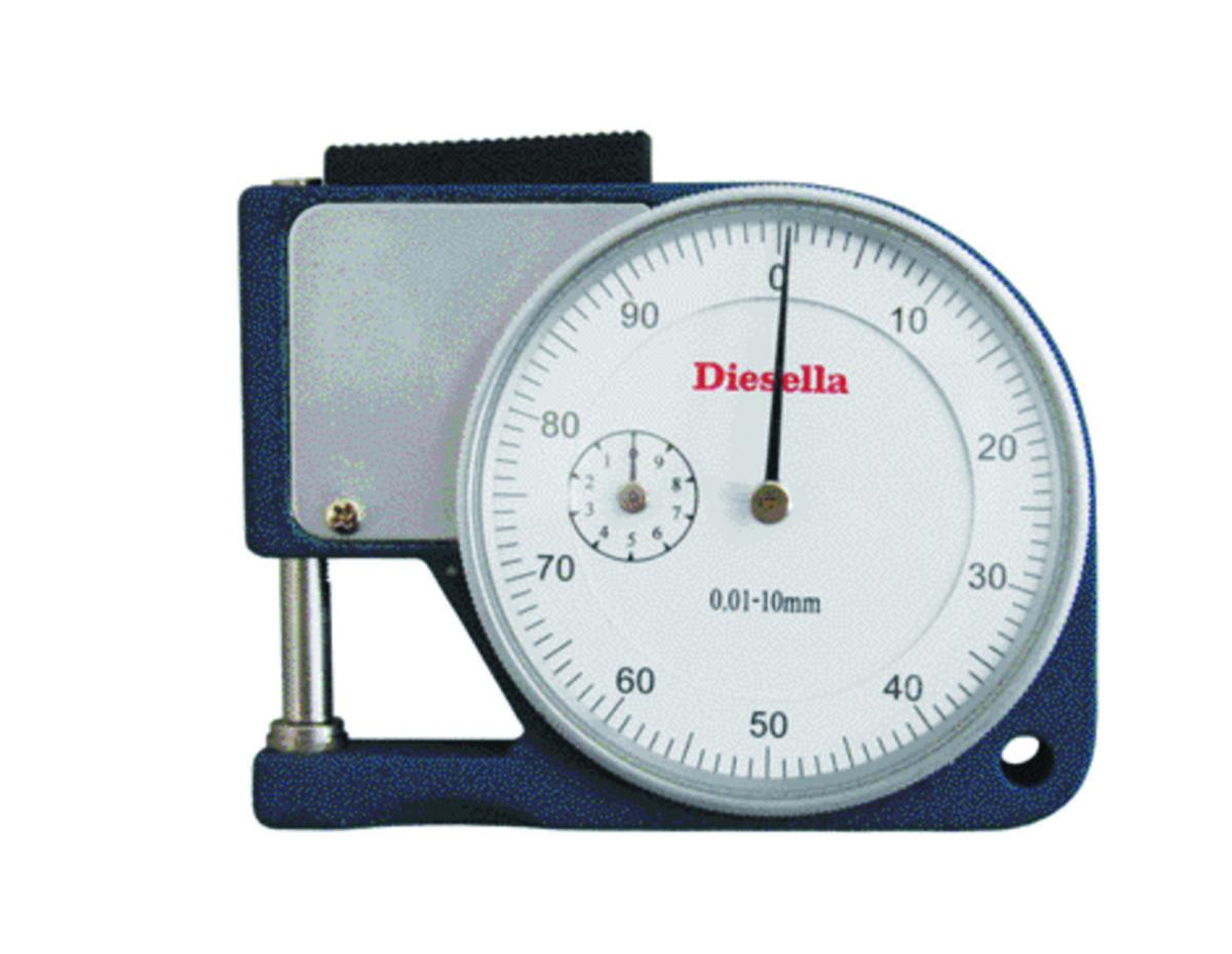 Tjockleksmätare Diesella fickmodell - TJOCKLEKSMÄTARE KOMPAKT 0-10X0,01MM