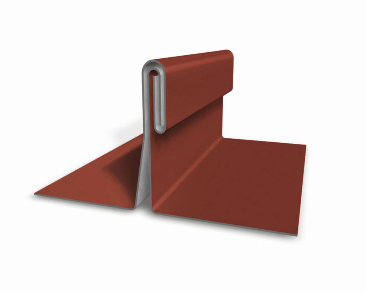 Aluminum Sheet Prefalz Roll 650mm/250kg, Prefa - ALU PREFA P10 650X0.7 250KG DARK RED NR 5 PREFA