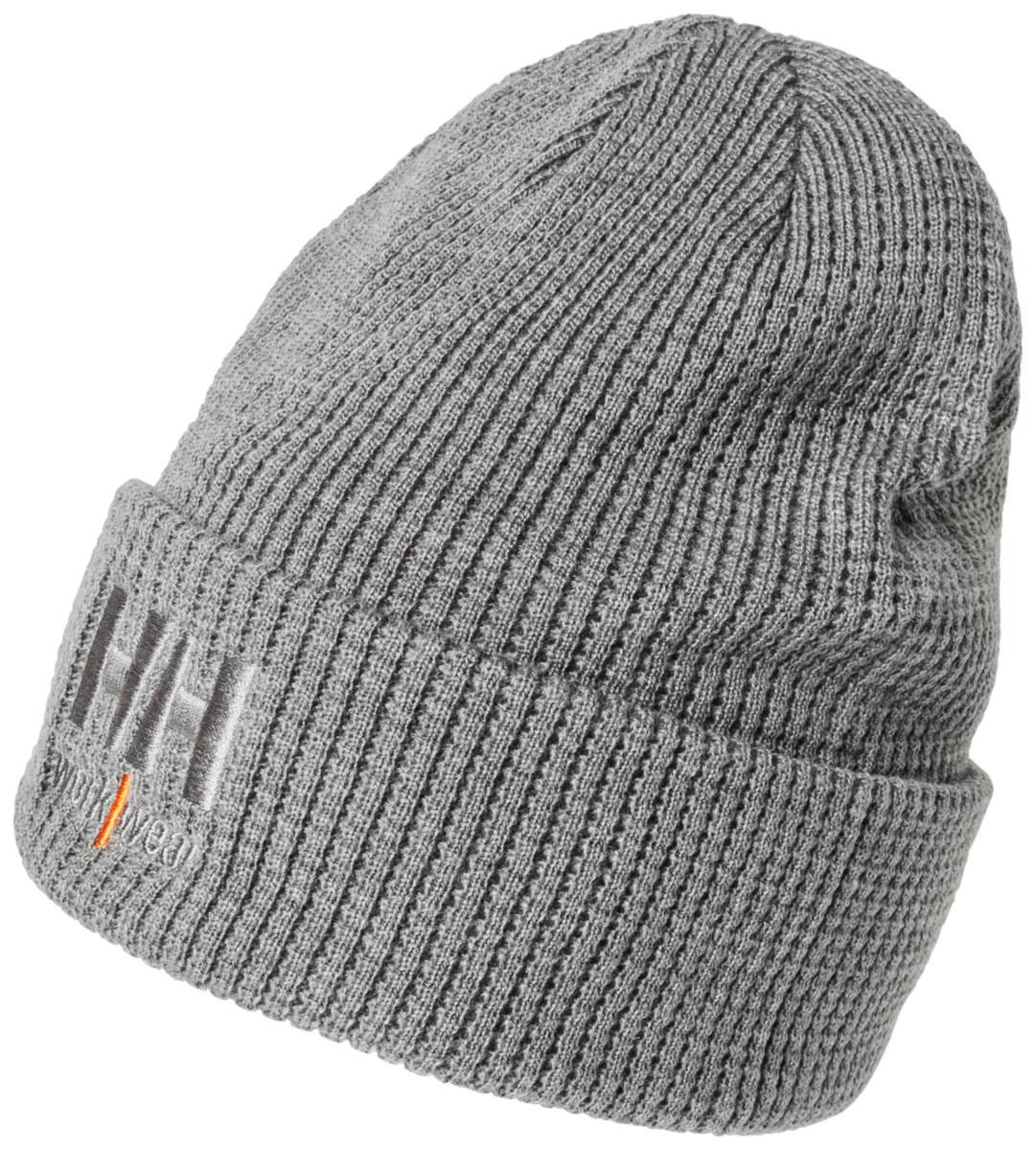 Mössa Helly Hansen Oxford 79882 - MÖSSA HH 79882-931 GRÅMELERAD CLASSIC LOGO CUFF BEANIE