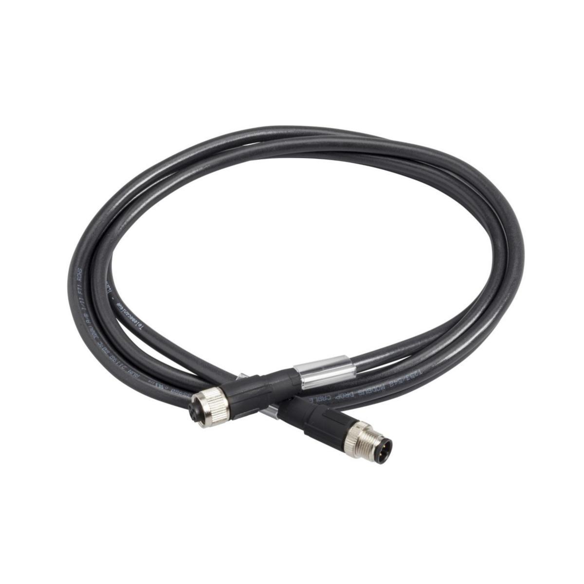 Kabel Modbus OsiSense XG - KABEL MODBUS M12 / M12 1M TCSMCN1M1F1