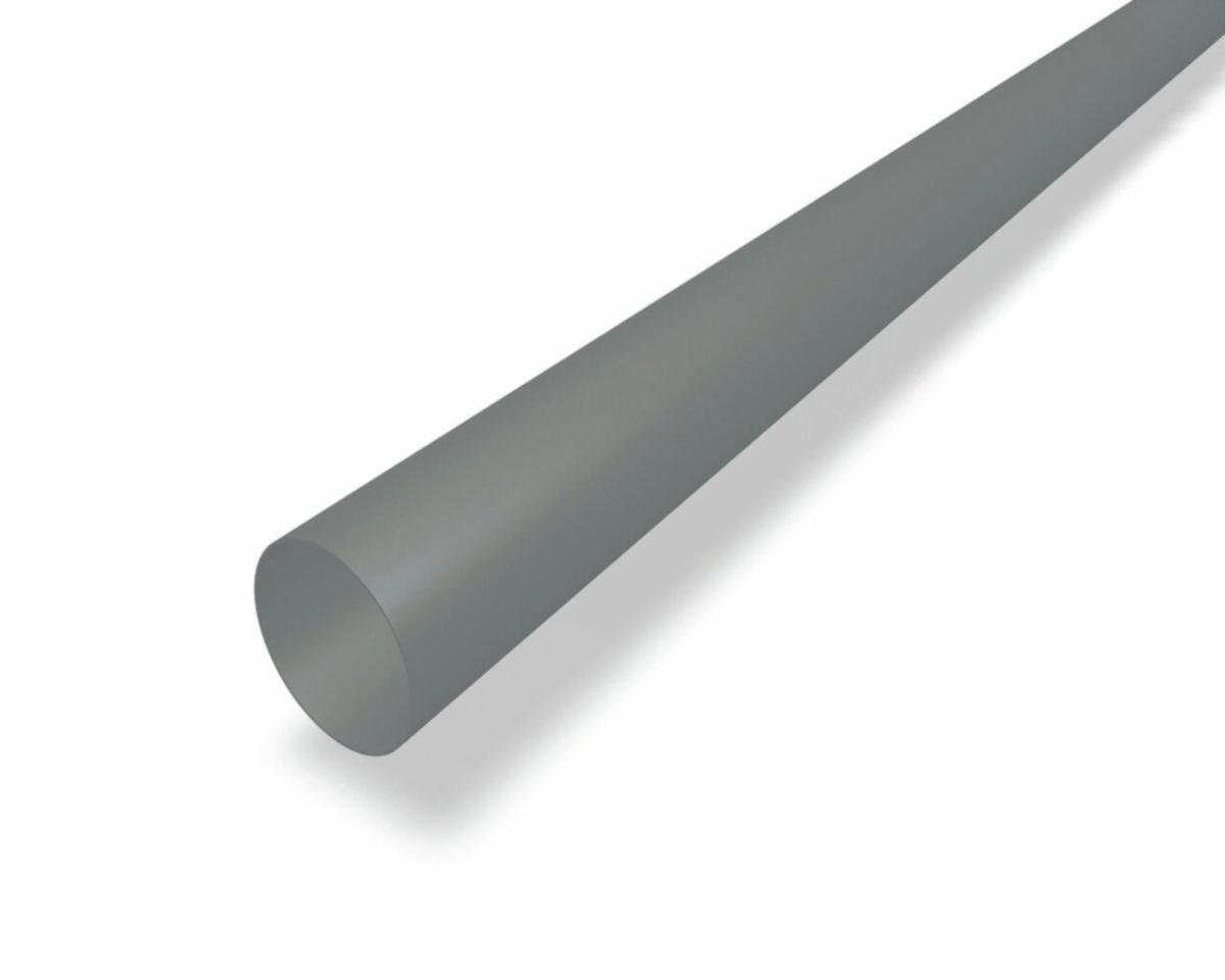 Downpipe 100 3m Alu, Prefa - DOWN PIPE ALU P.10 100 3M LIGHT GREY NR 07 PREFA