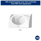 TORKDUK RENGÖRINGSDUK W8 SLITSTARK VIT SMALLPACK 50/FRP