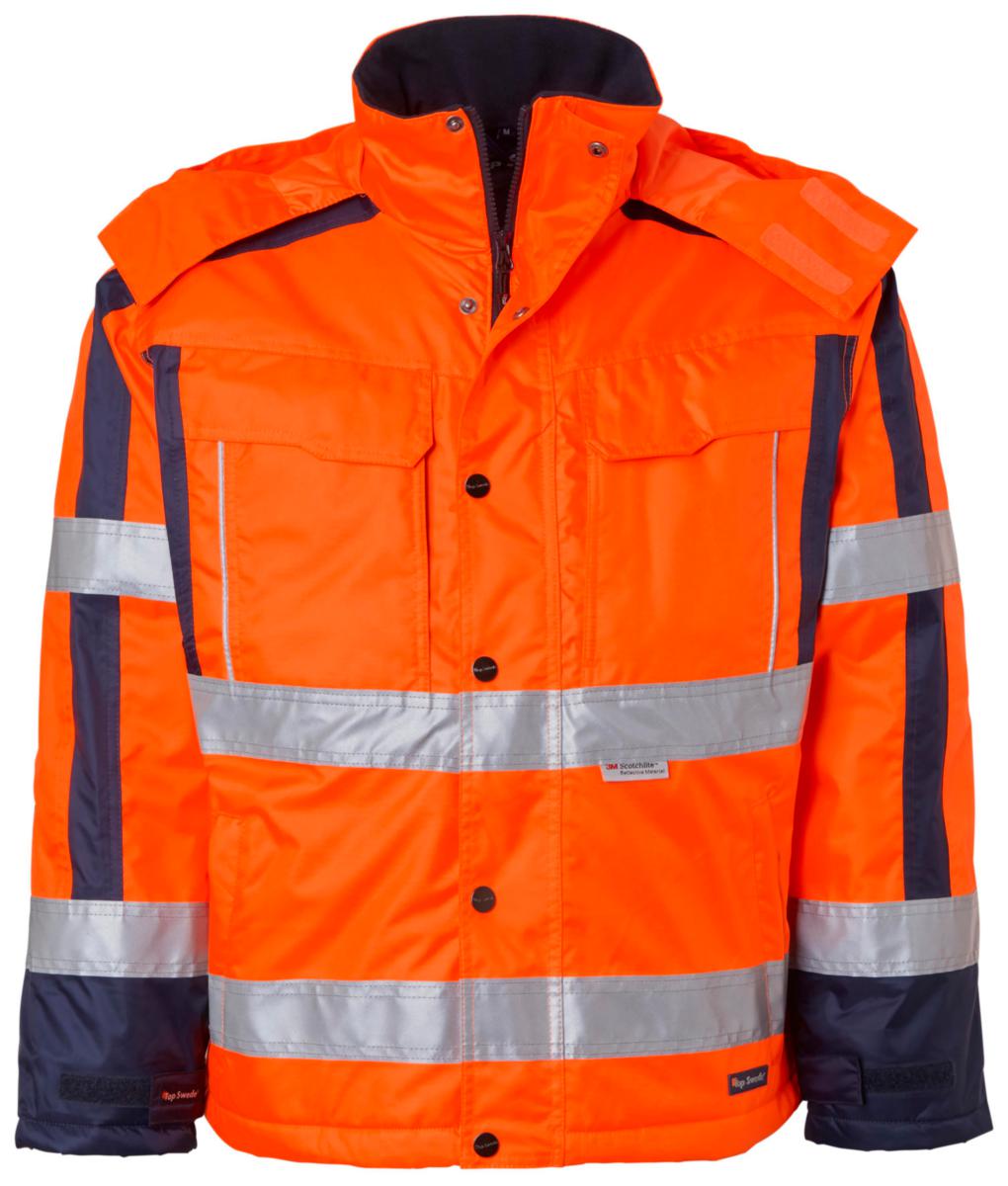Vinterjacka Top Swede 163 - VINTERJACKA TOPSWEDE 163021 VARSEL ORANGE/MARIN XS