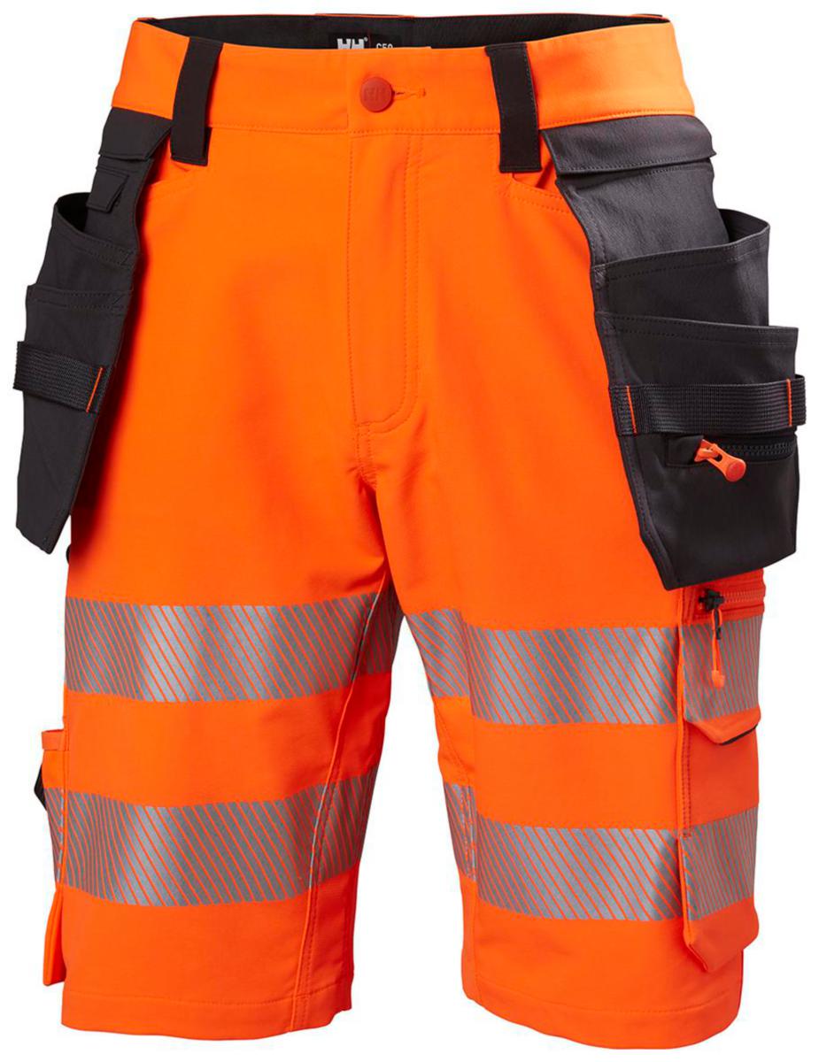 Shorts Helly Hansen 77503 ICU - Craft shorts HH ICU BRZ HiVis kl.1 ora/c.gray size C56