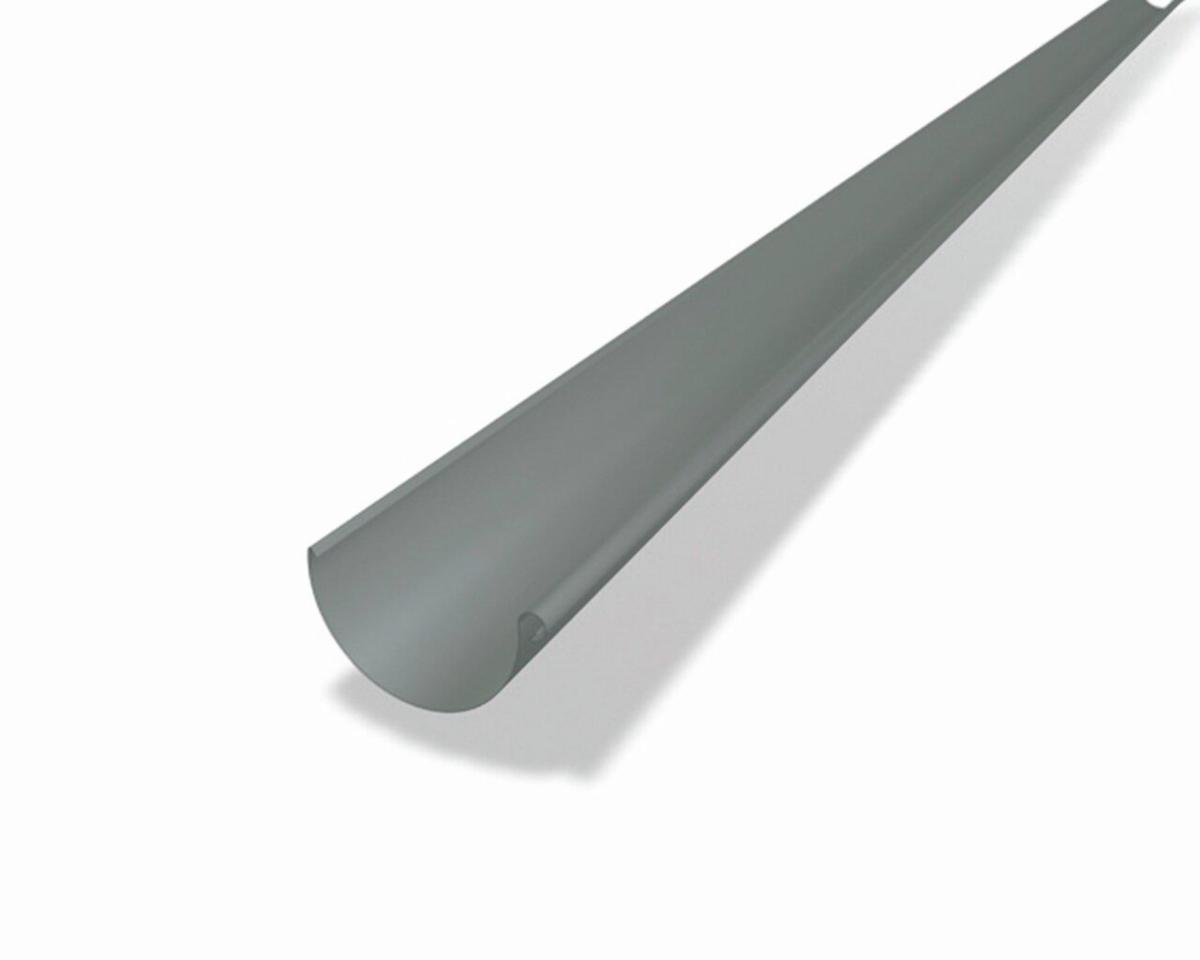 Gutter 150 5m, Prefa - GUTTER ALU P.10 150 5M LIGHT GREY NR 07 PREFA