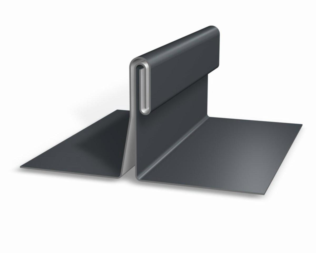 Aluminum Sheet Prefalz Roll 1000mm/60kg, Prefa - ALU P.10 1000X0.7 (60KG) DARK GREY NR 19 PREFA