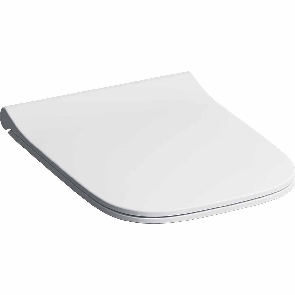 WC-sits Smyle Square, Geberit - GEBERIT SMYLE SQUARE WC-SITS TUNN.VIT.SANDW..SOFT-CLOSE.QR